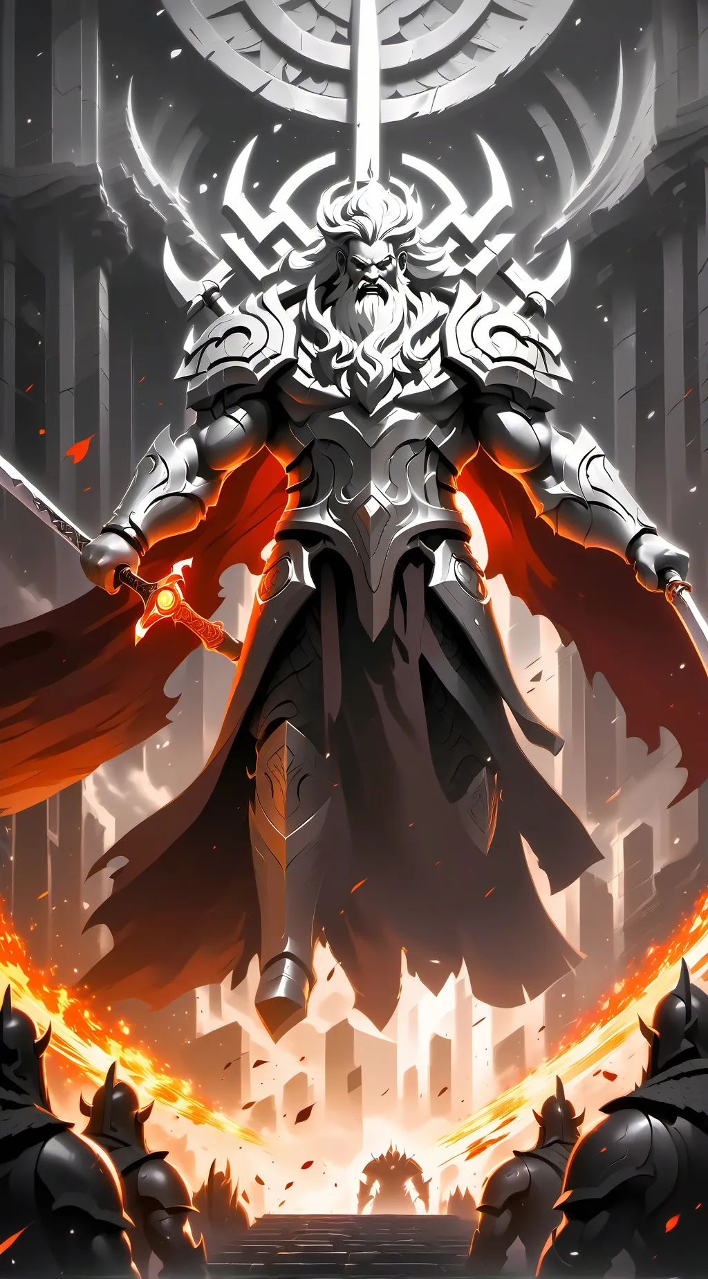 ai character: Zeus background