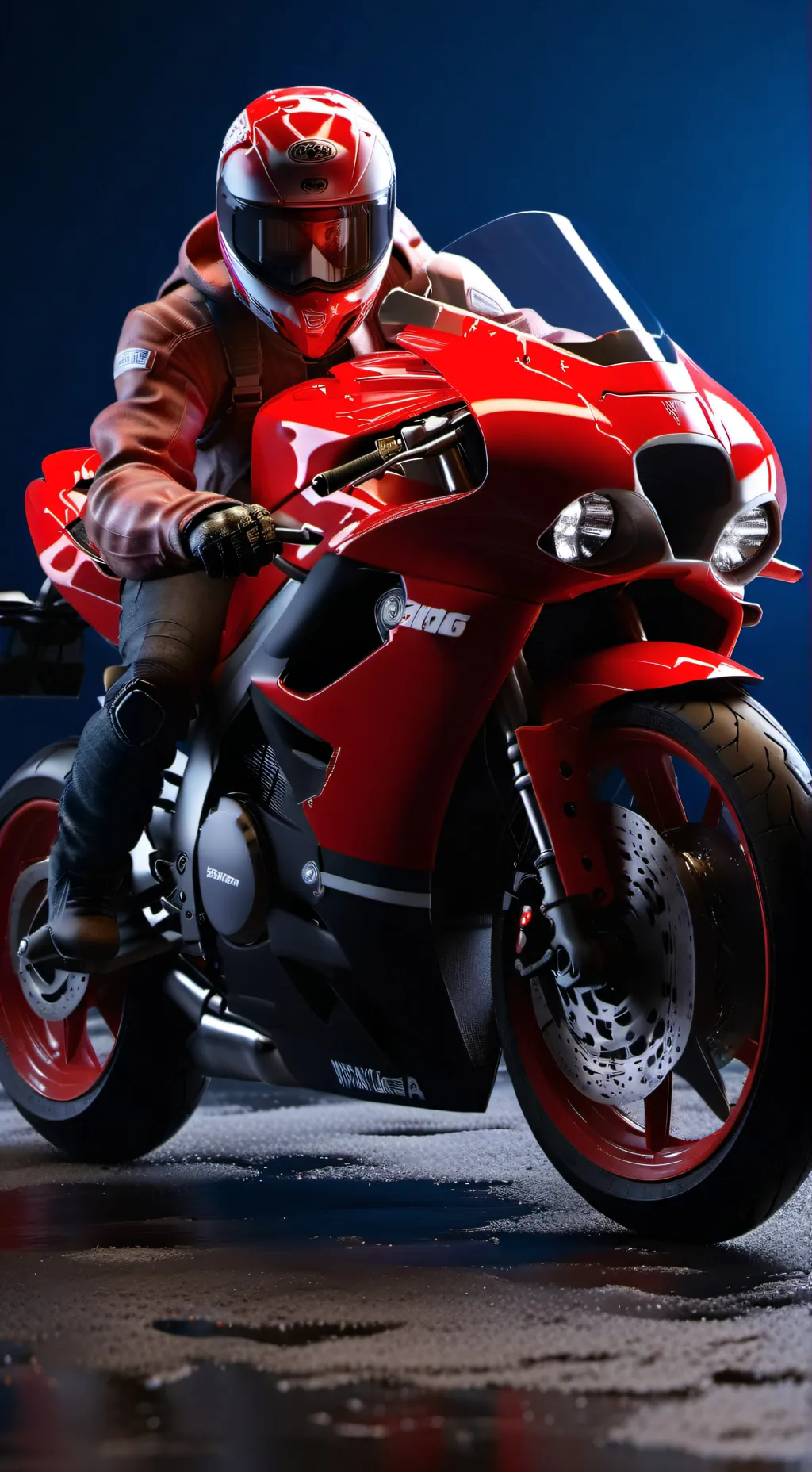 ai character: Damien background