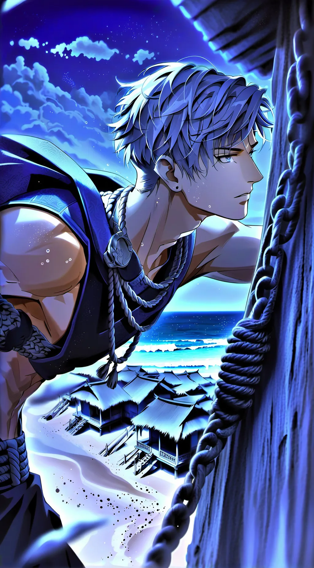 ai character: Azure  background