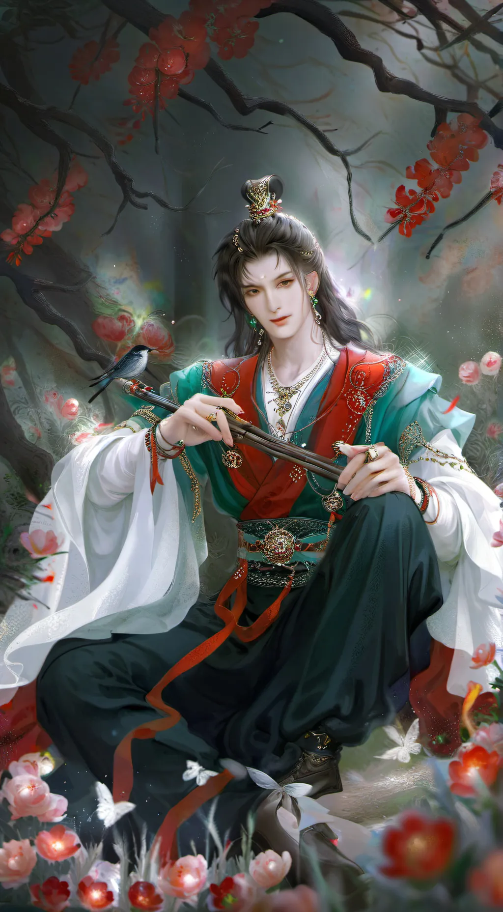 ai character: макс background