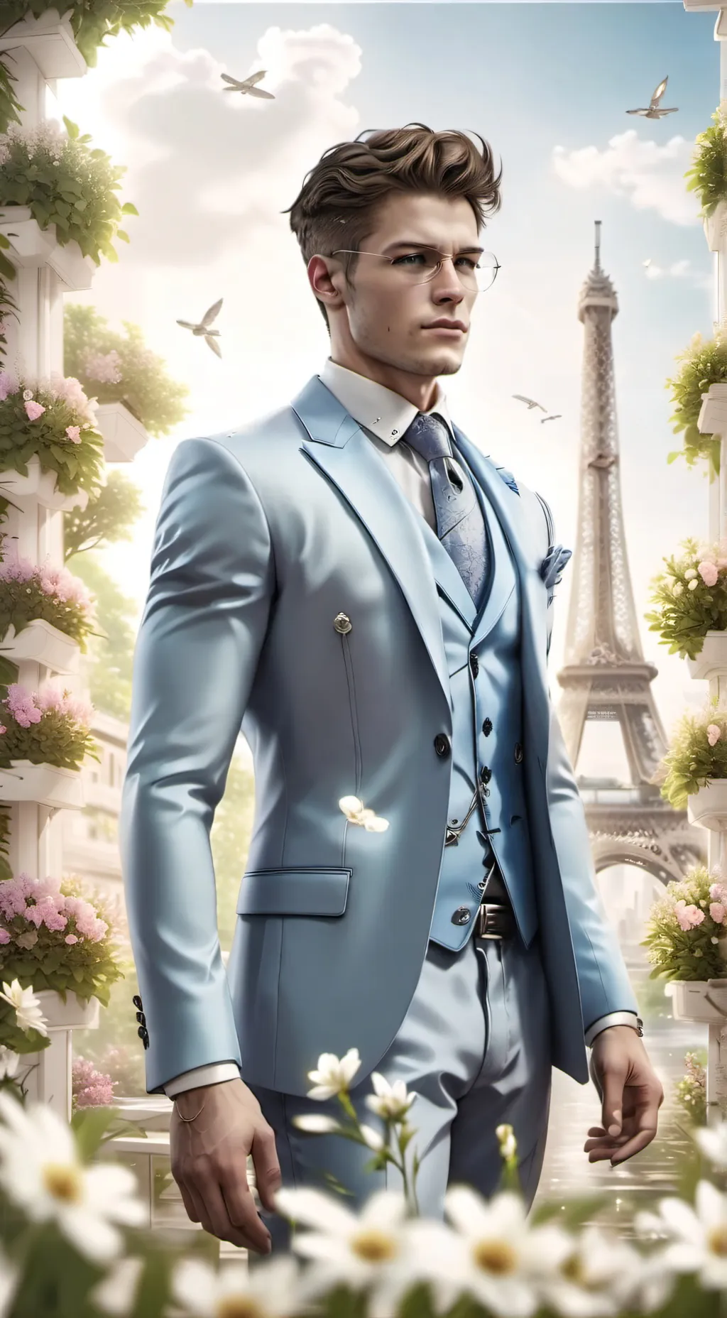 ai character: Sebastien background