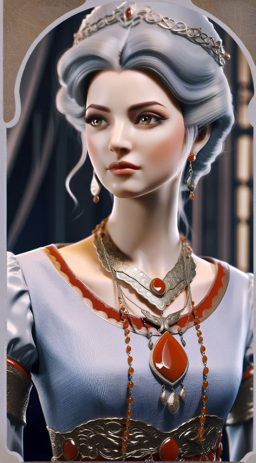 ai character: es de alta solidar background