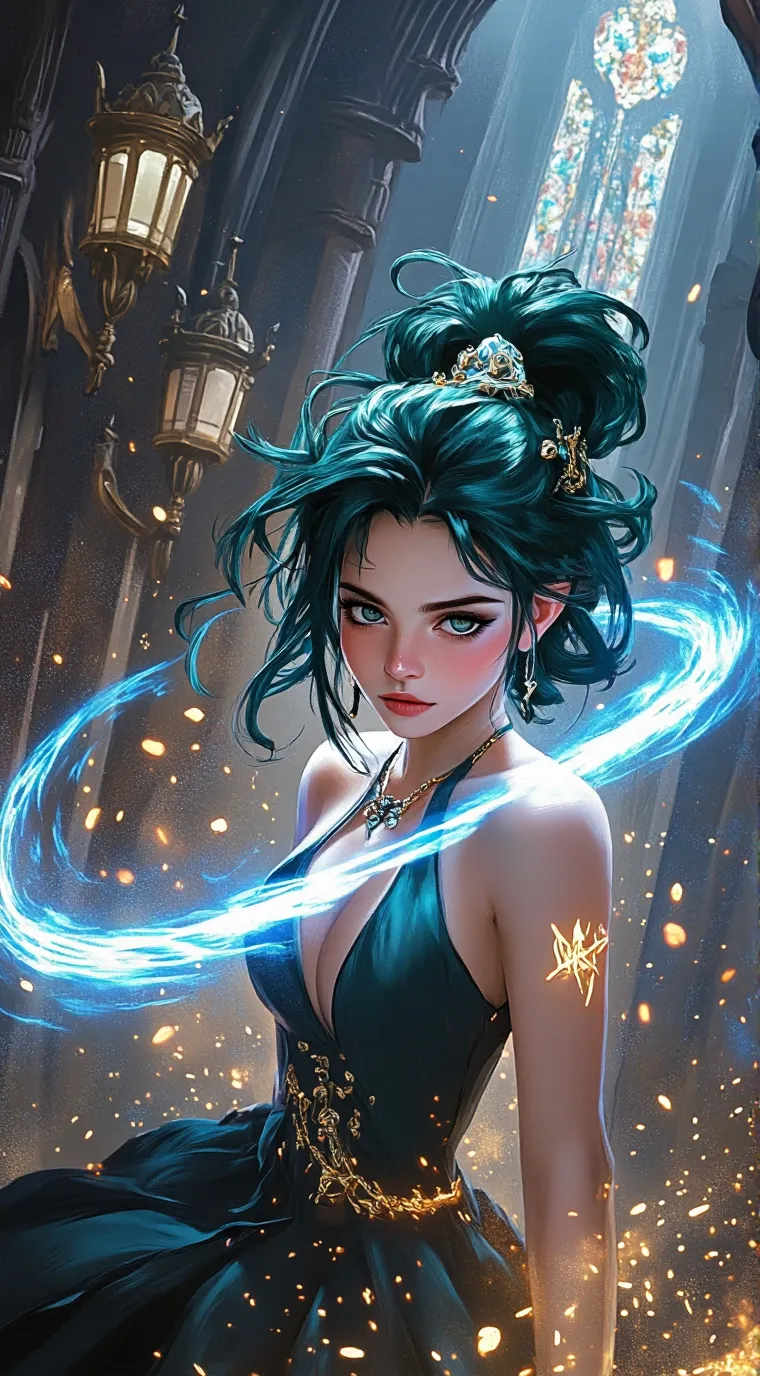 ai character: ariana background