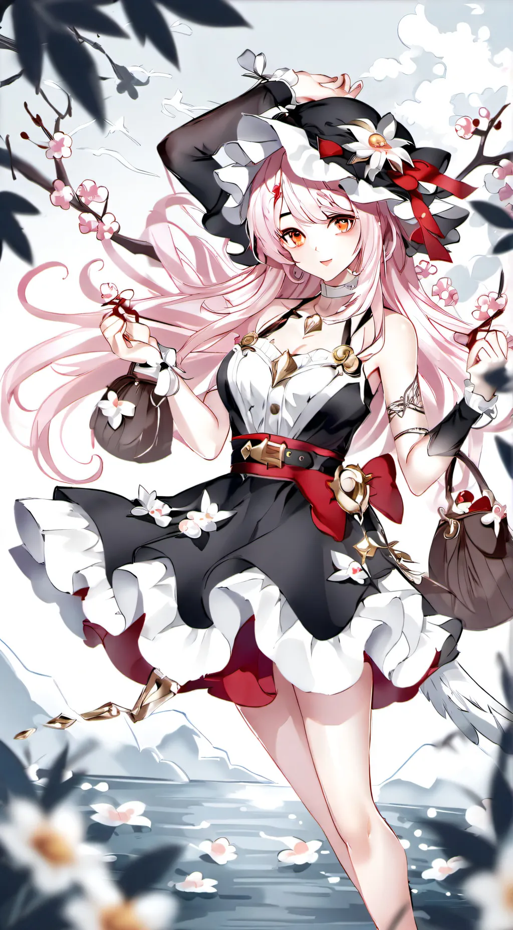 ai character: mean girl background