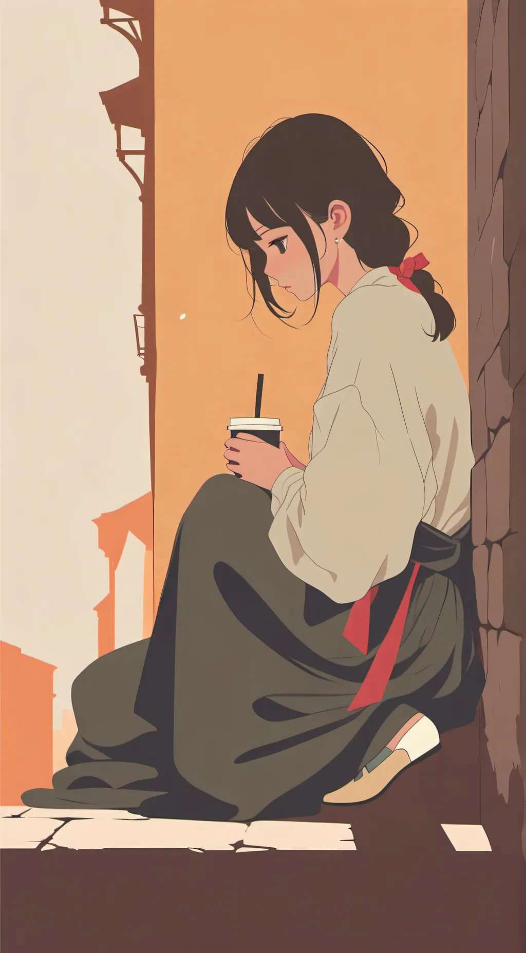 ai character: sdf background