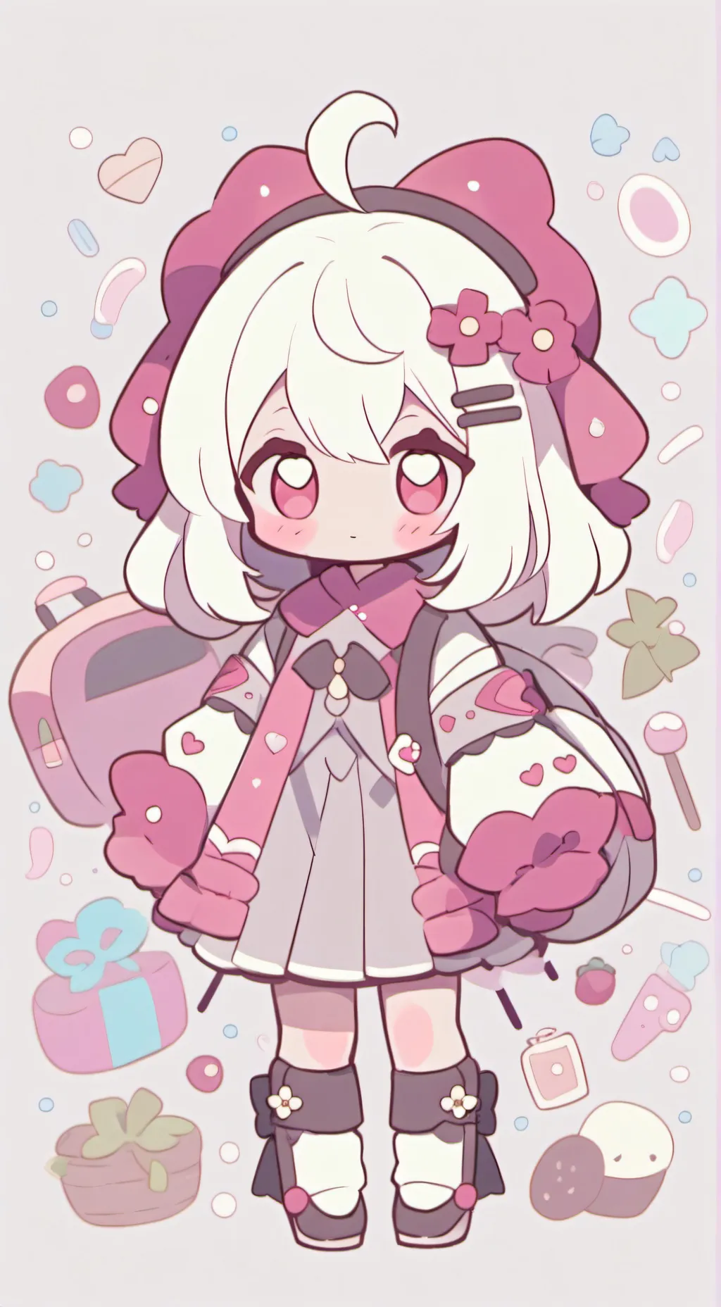 ai character: Mayte🍉 background