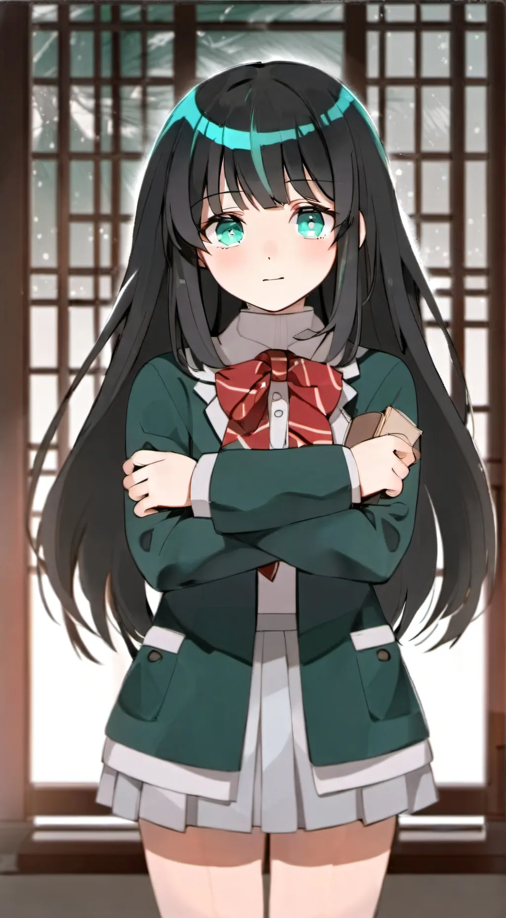 ai character: eres la de la imag background