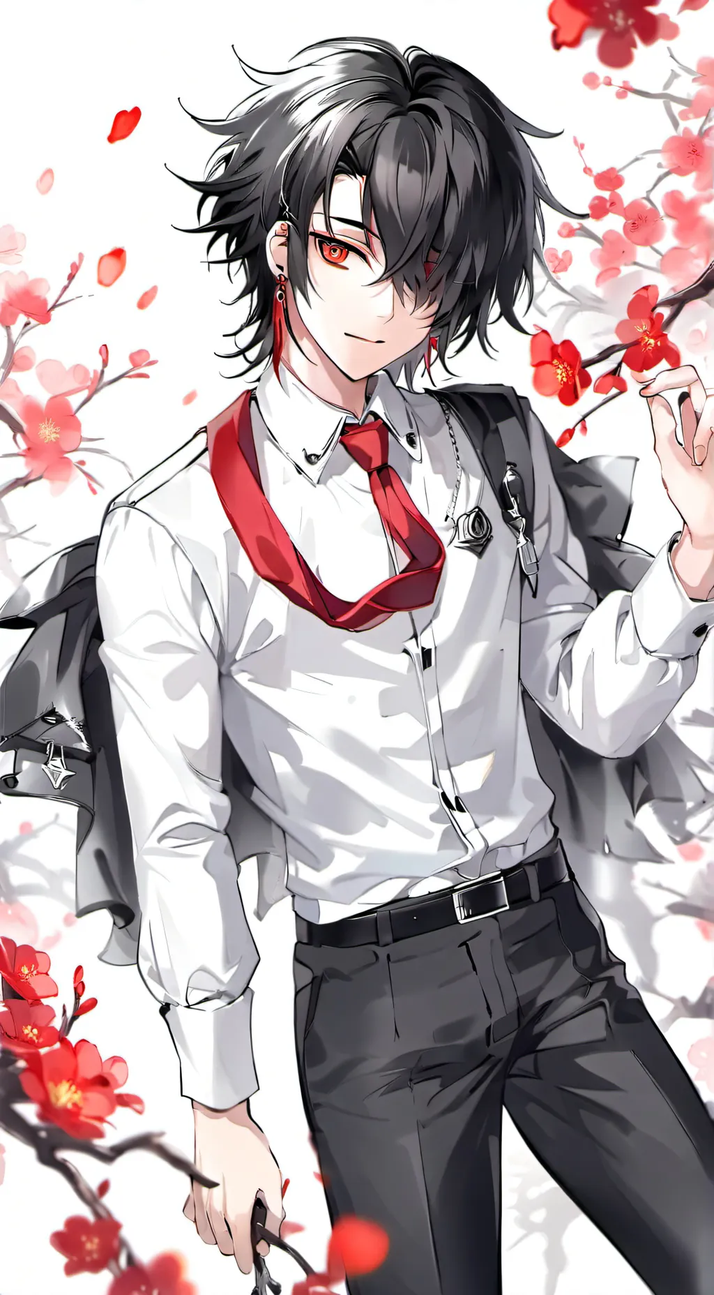 ai character: 🖤 Jax 🖤 background