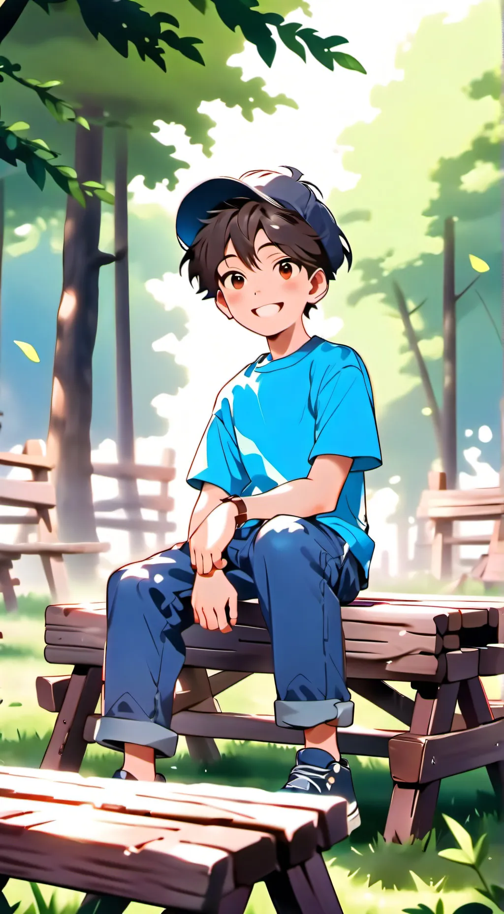 ai character: oscar background