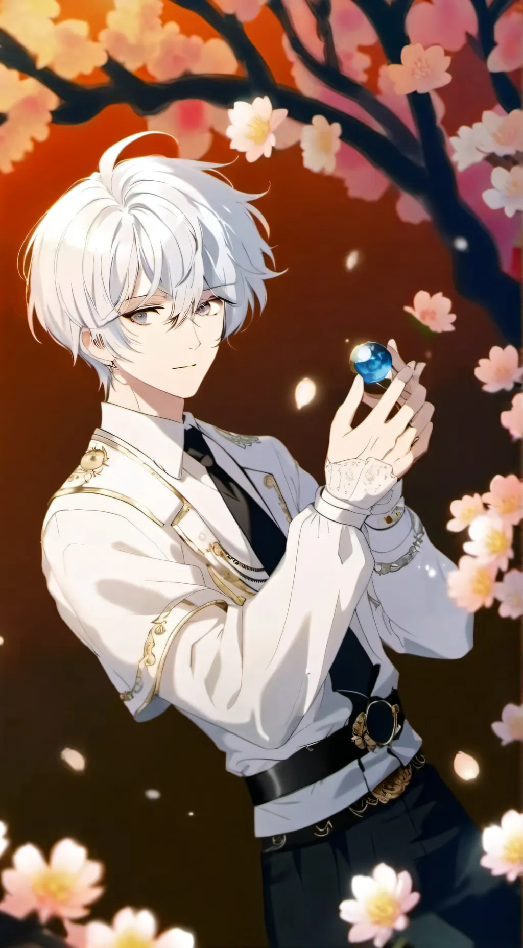 ai character: MHA blind kiss background