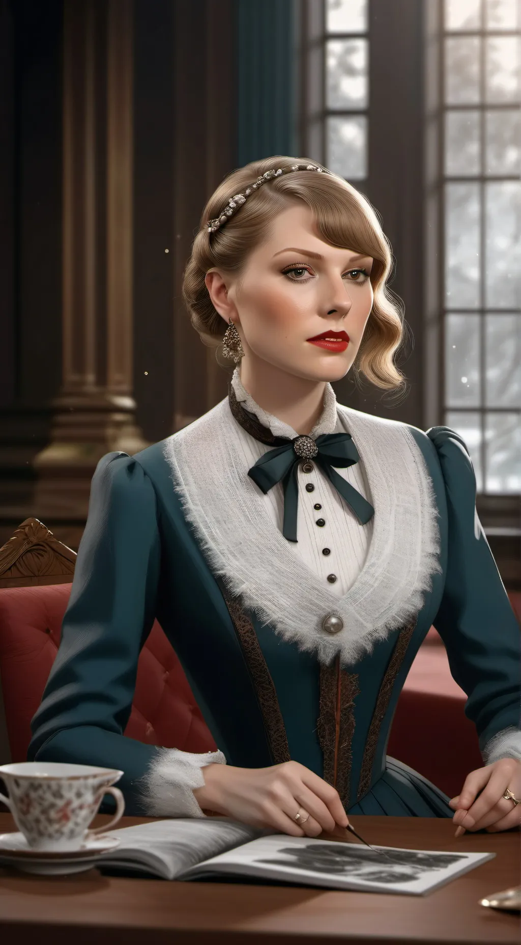 ai character: taylor swift background