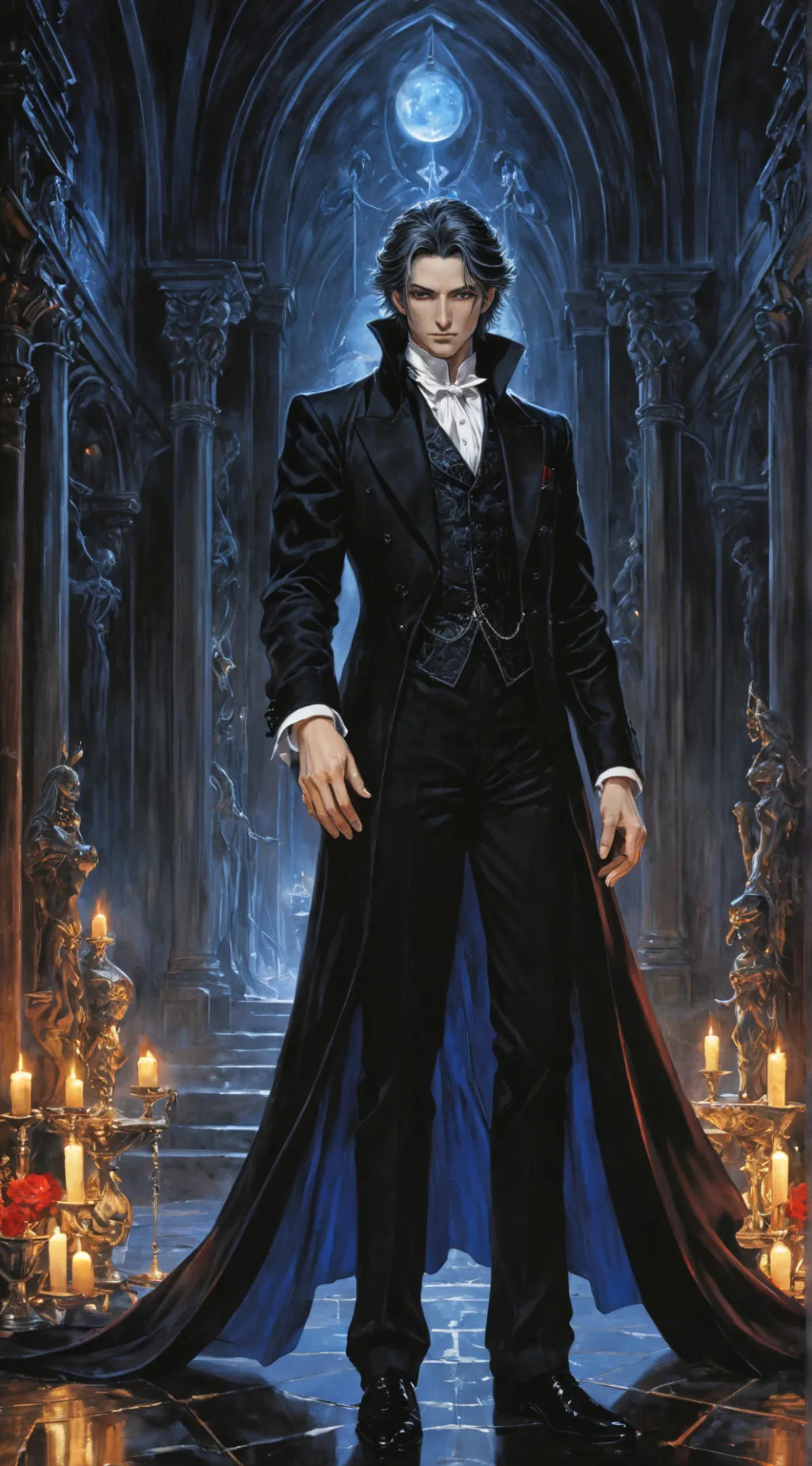 ai character: Lucien background