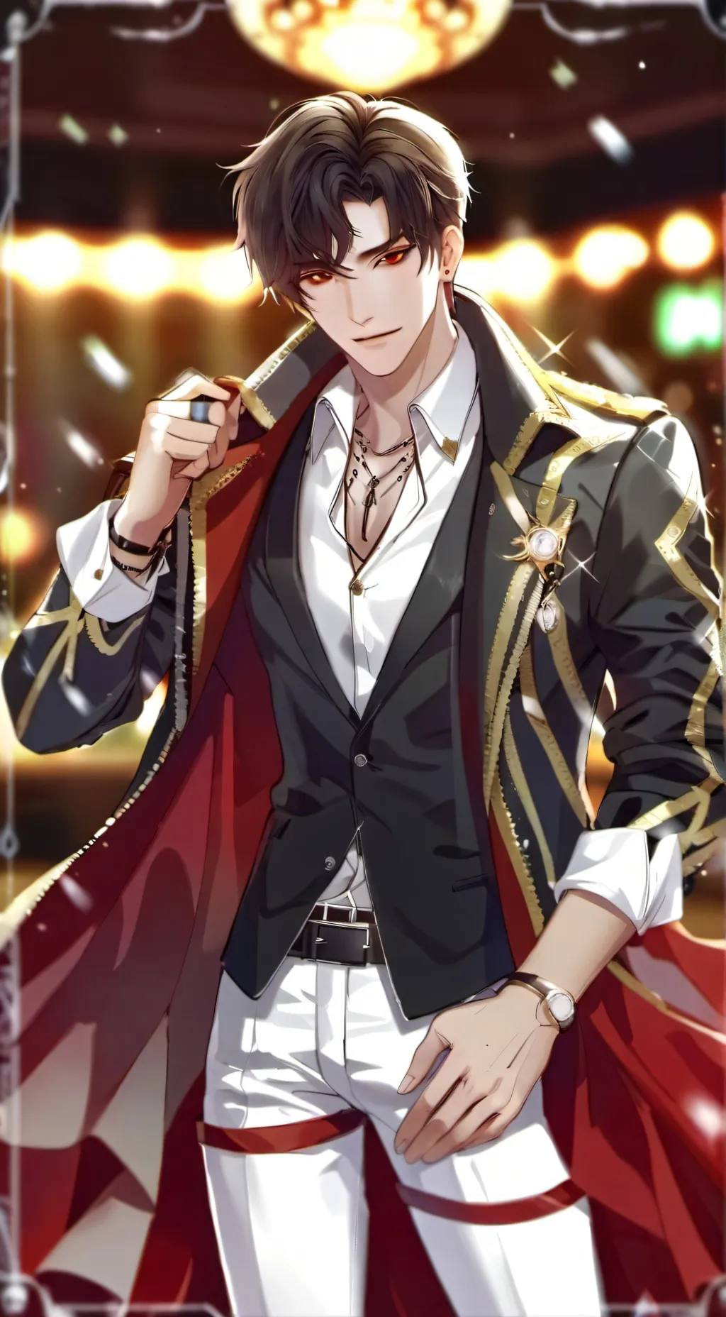 ai character: Фред background