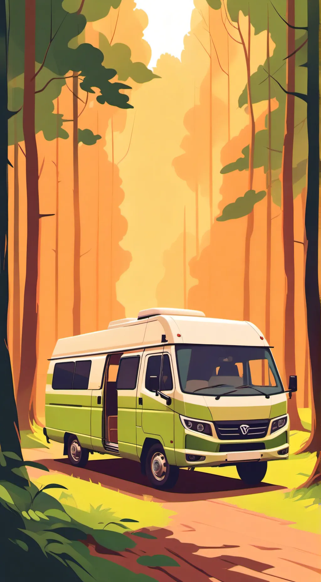 ai character: ~PJO ROAD TRIP~ background