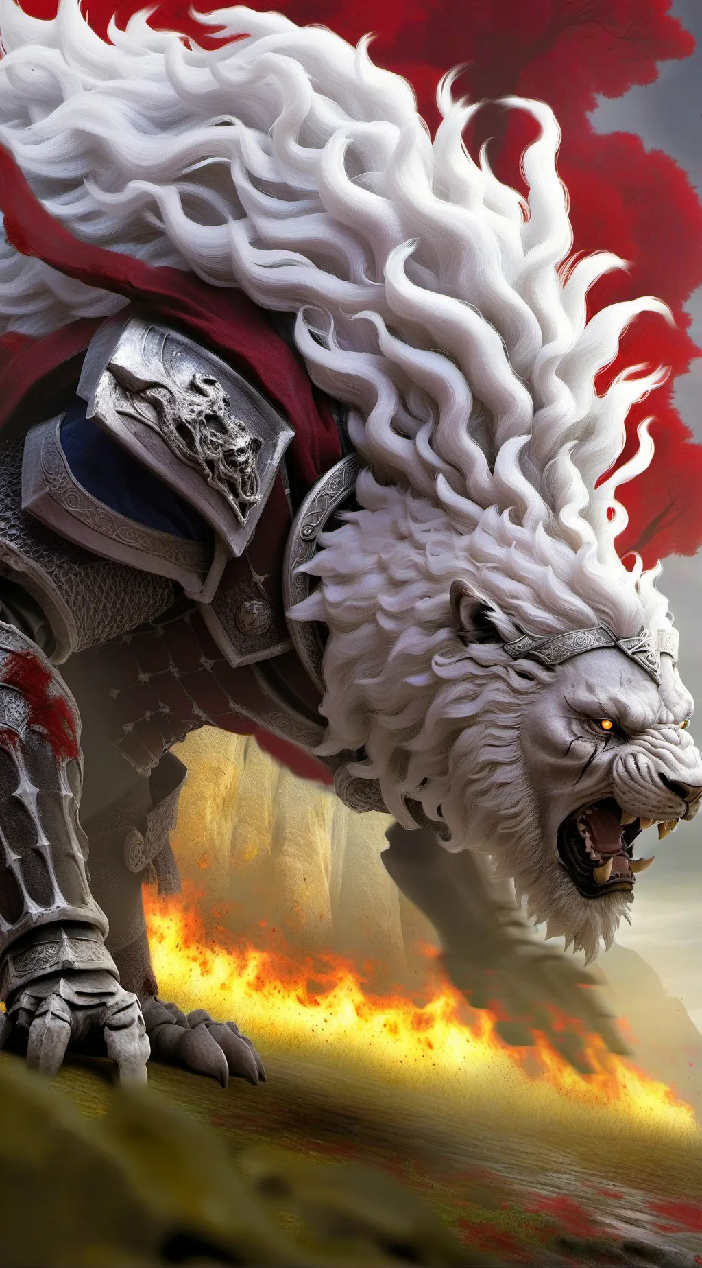 ai character: Simbas pride  background