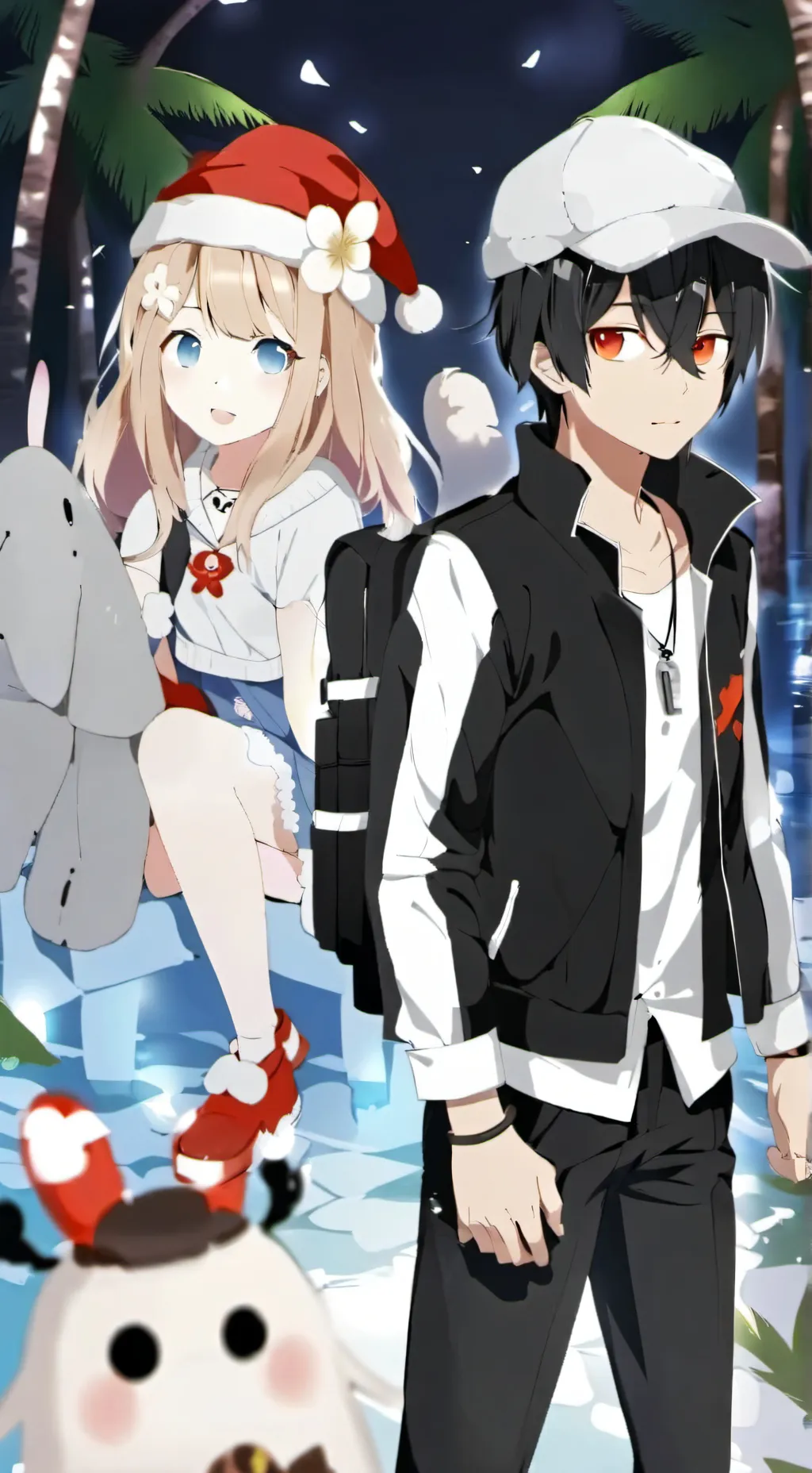 ai character: SUBSCRIBE!! background