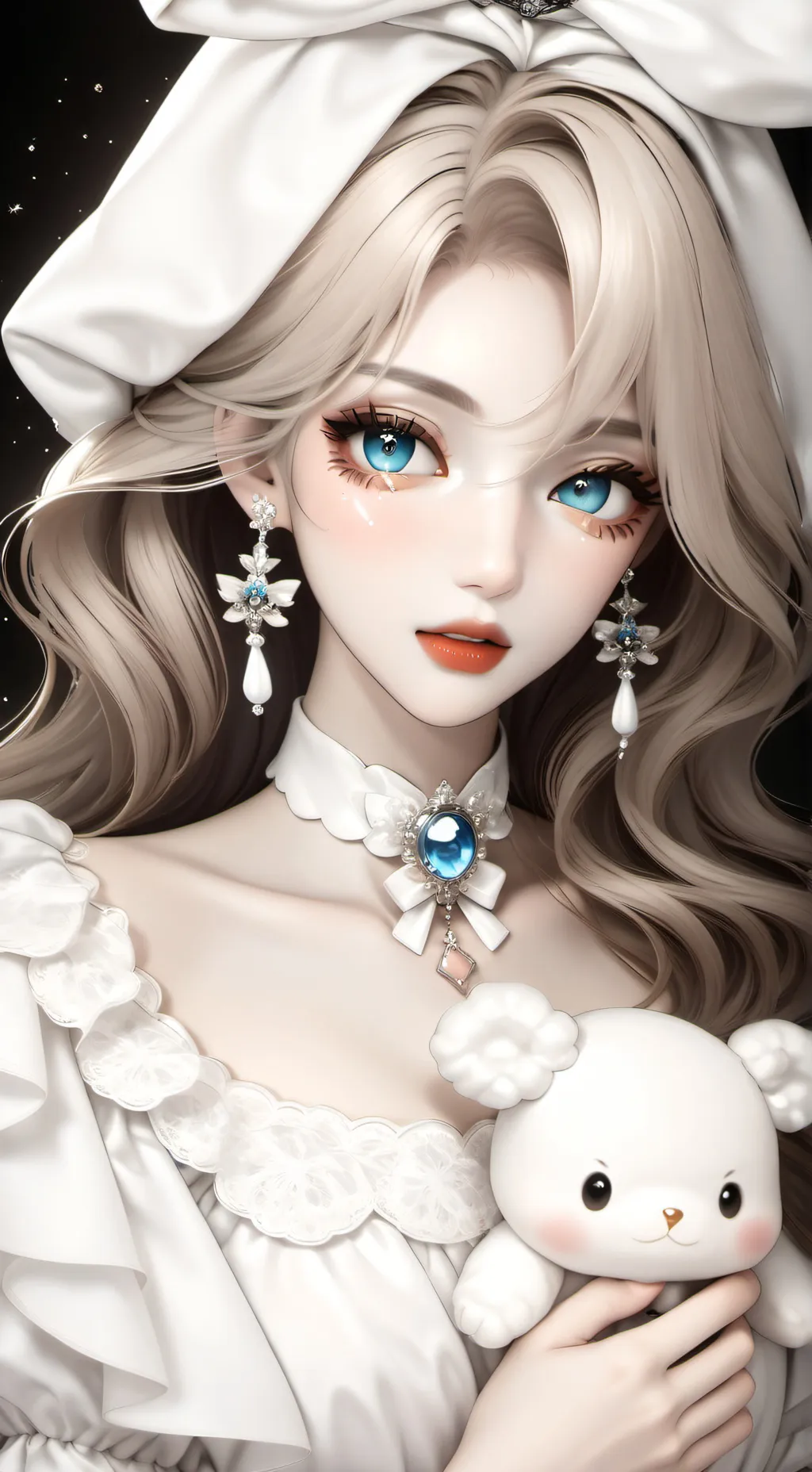 ai character: emilia background