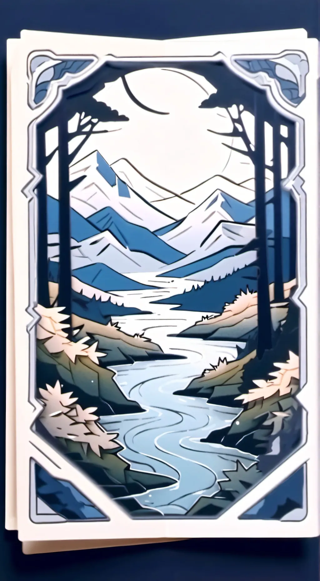 ai character: Visionfunny background