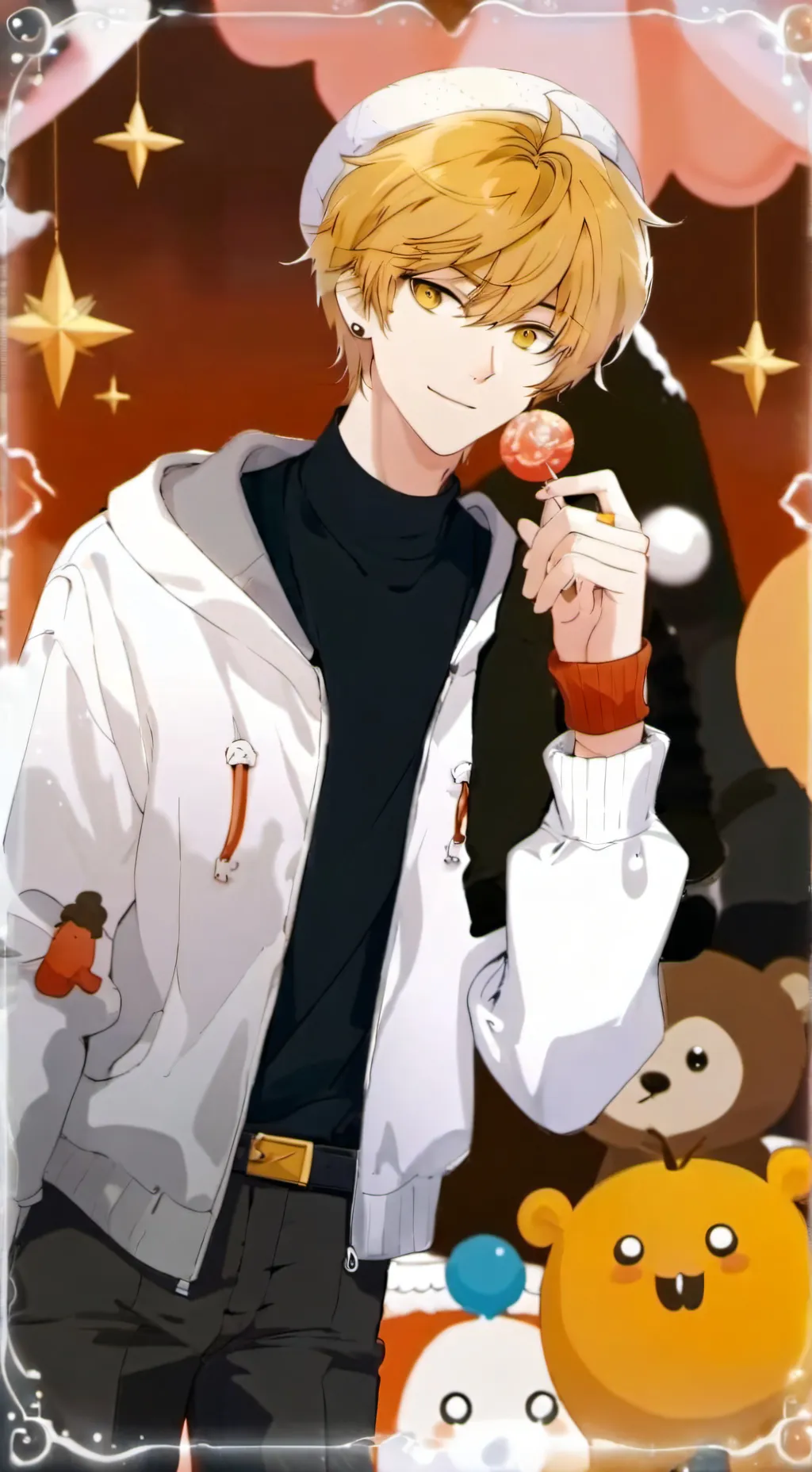 ai character: Lucas background