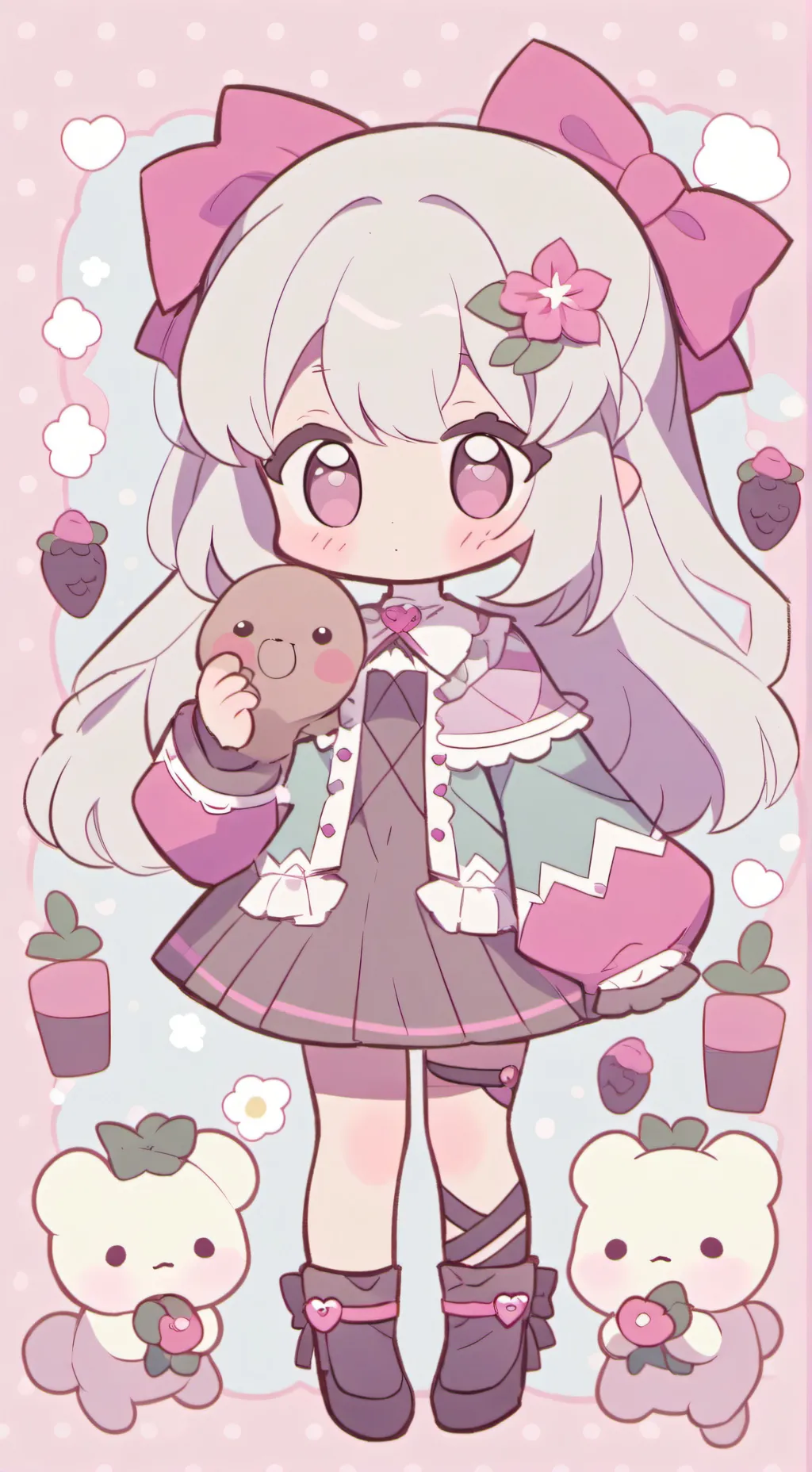 ai character: Andrea  background