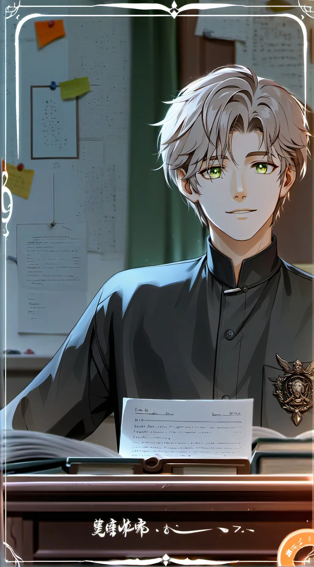 ai character: Forgetful Fellow Student background