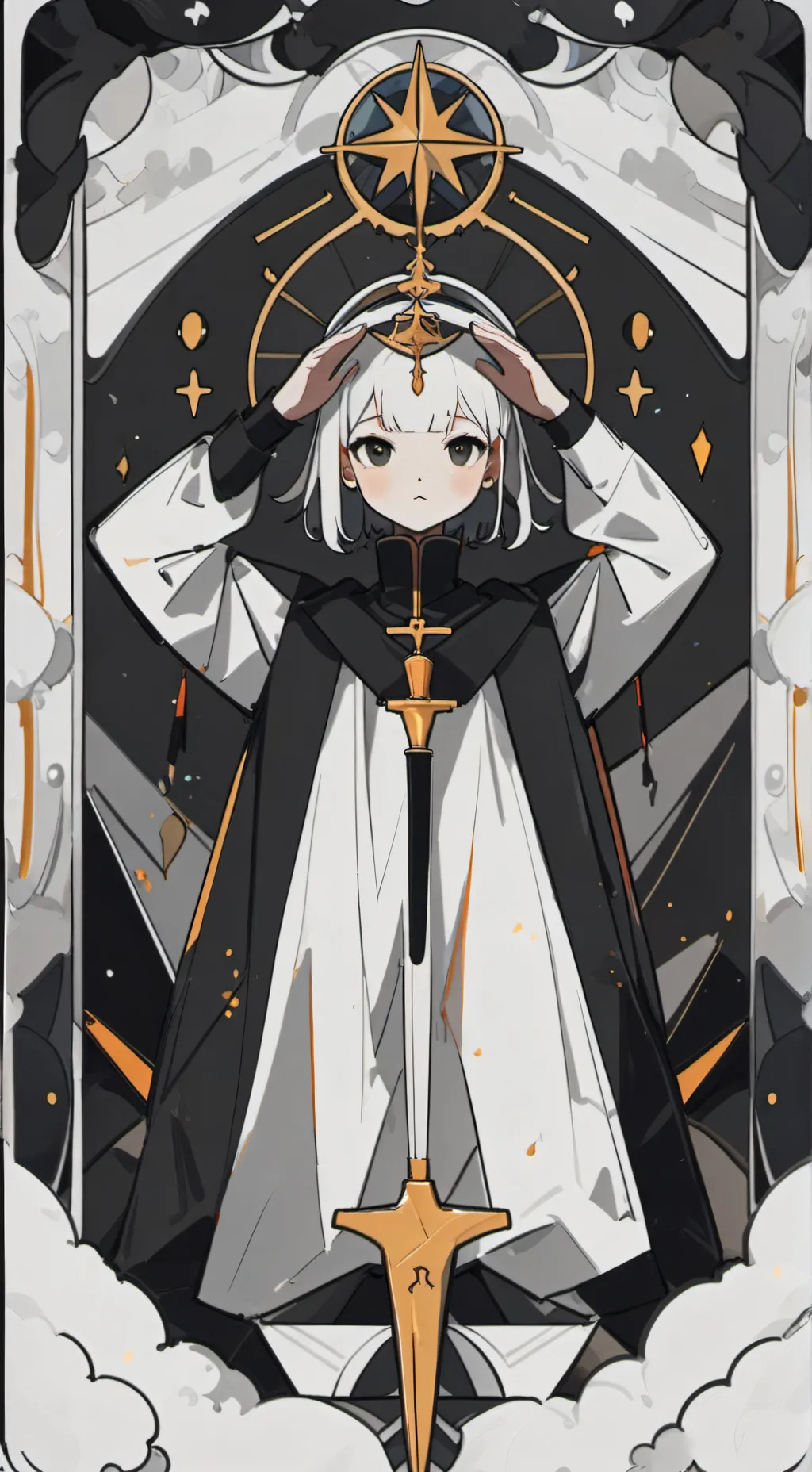 ai character: fpe😃.. background