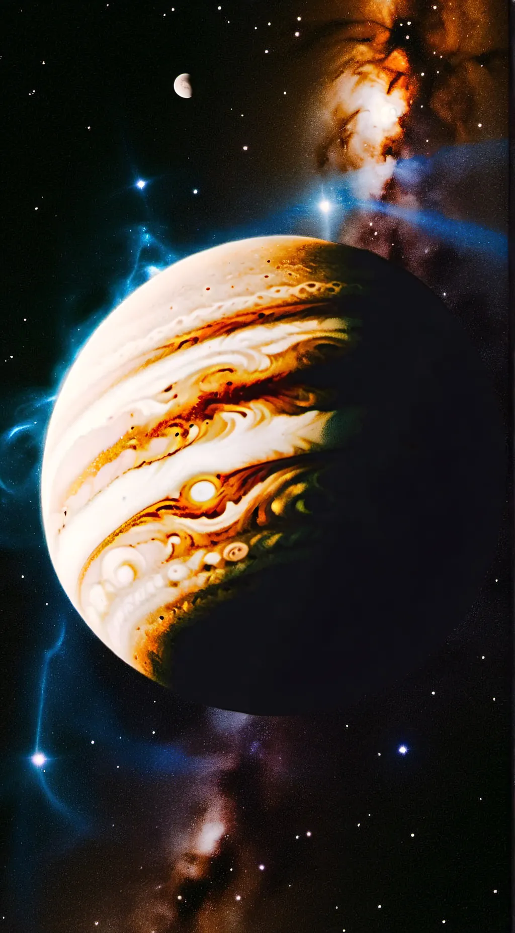 ai character: Jupiter  background