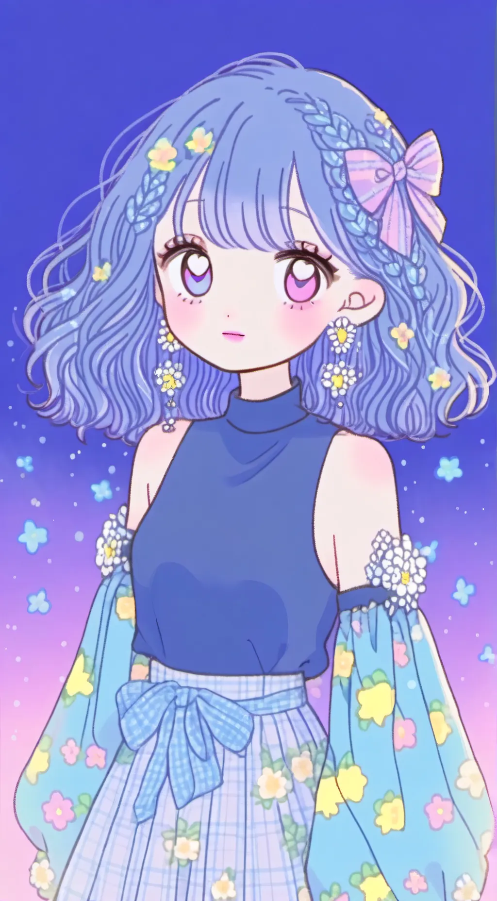 ai character: MHA!! background