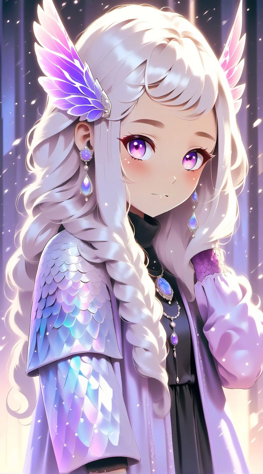 ai character: Solar (uppermoons) background