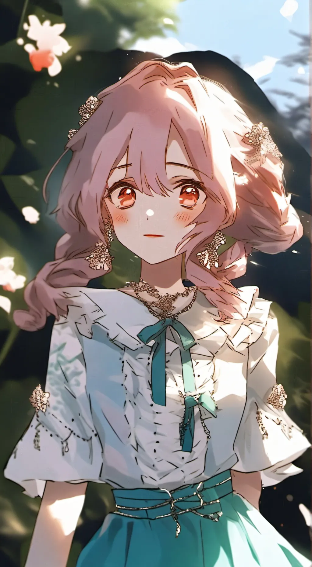 ai character: Azalea background