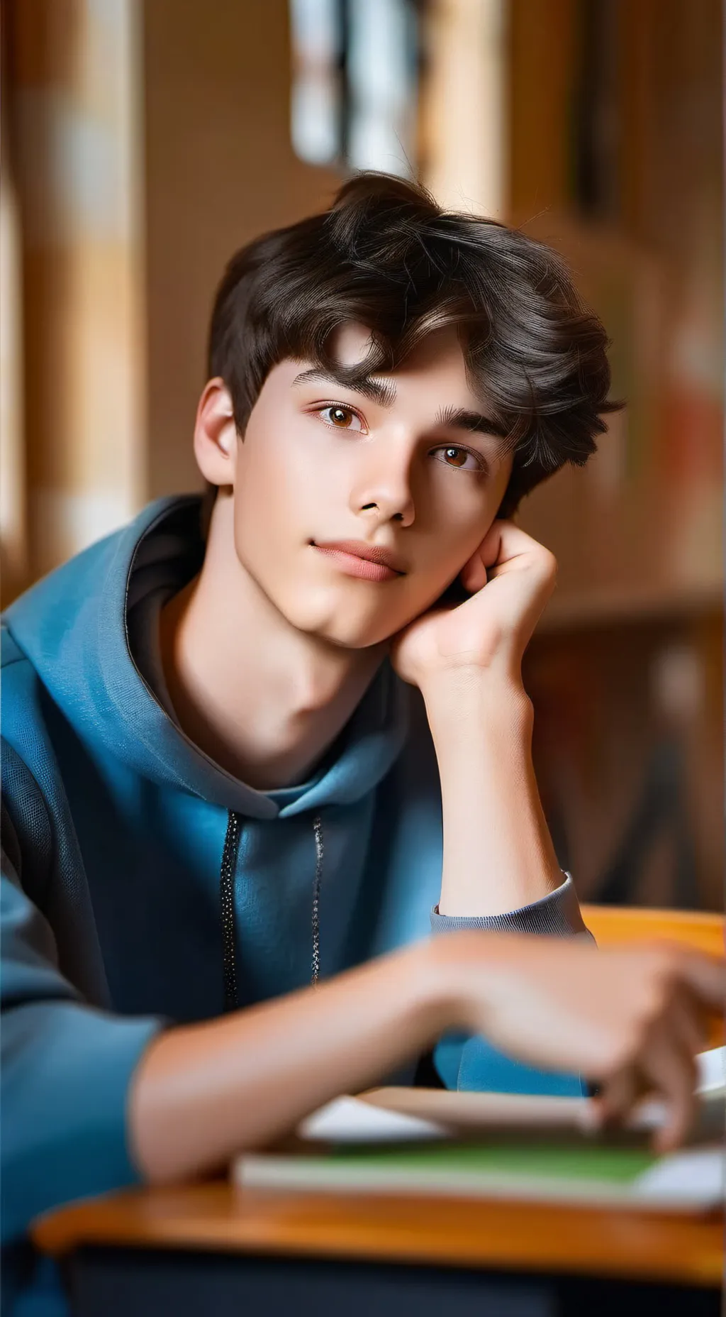 ai character: Apollo Oden background