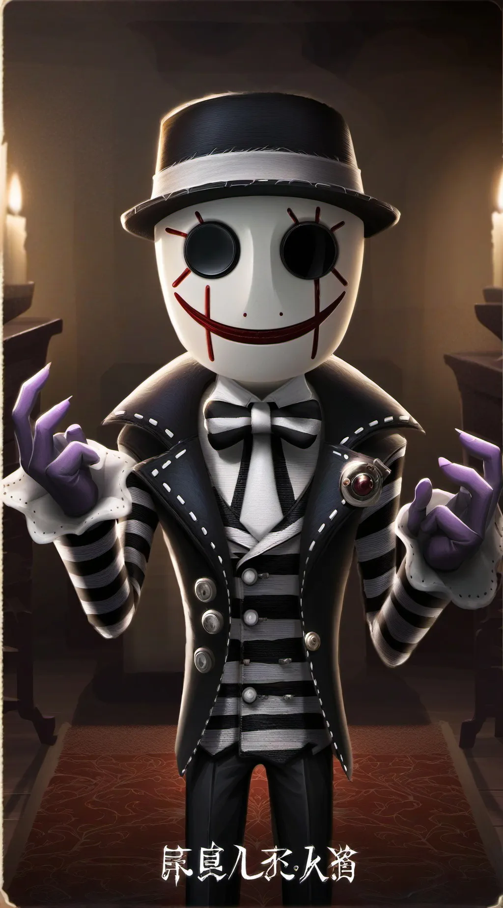 ai character: Puppet  background