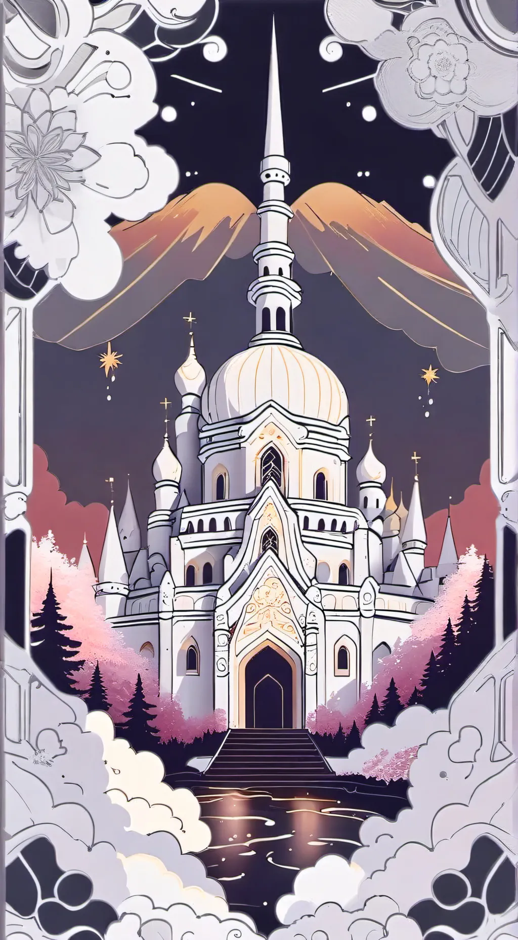 ai character: FPE Prom background