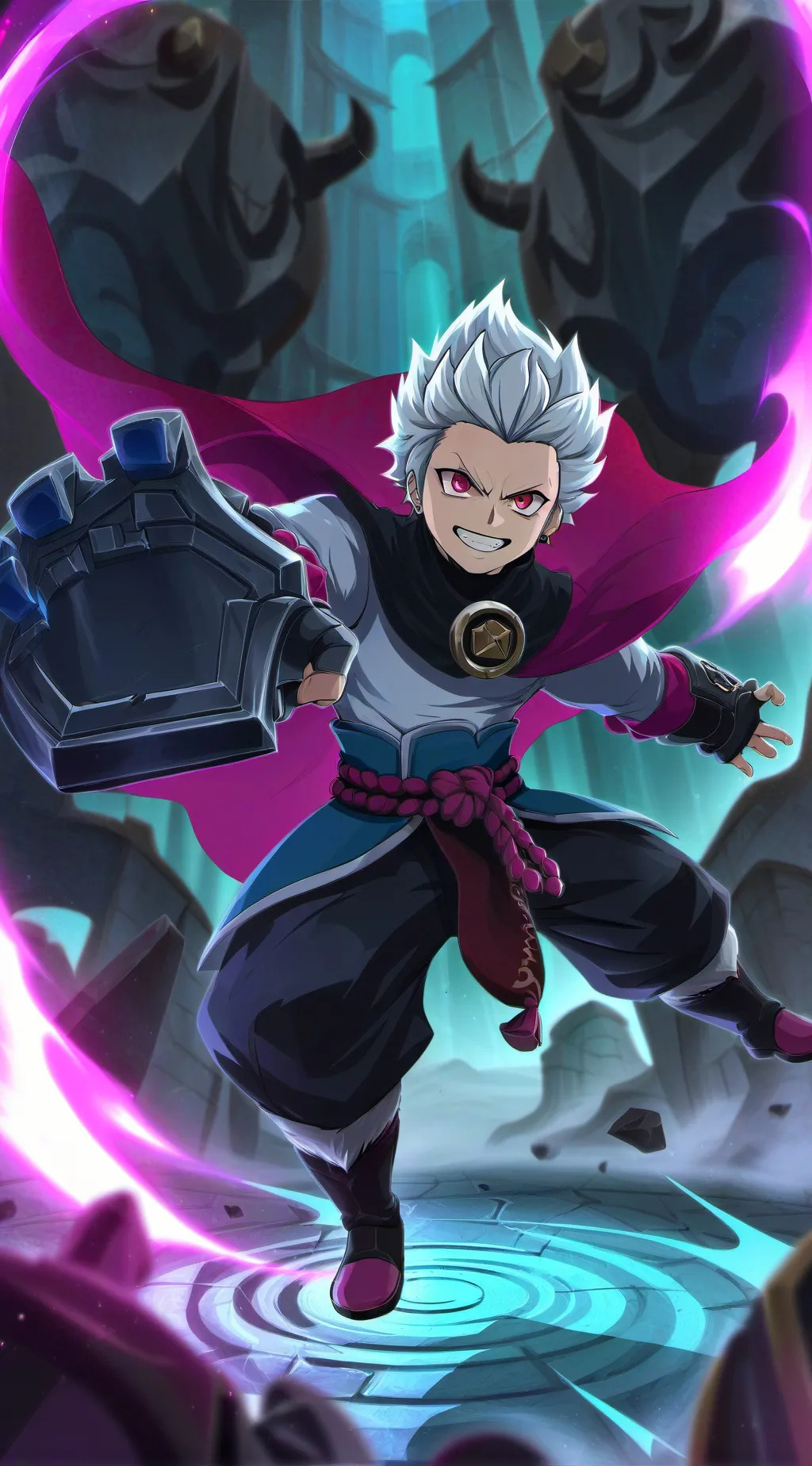 ai character: demon lord's son background