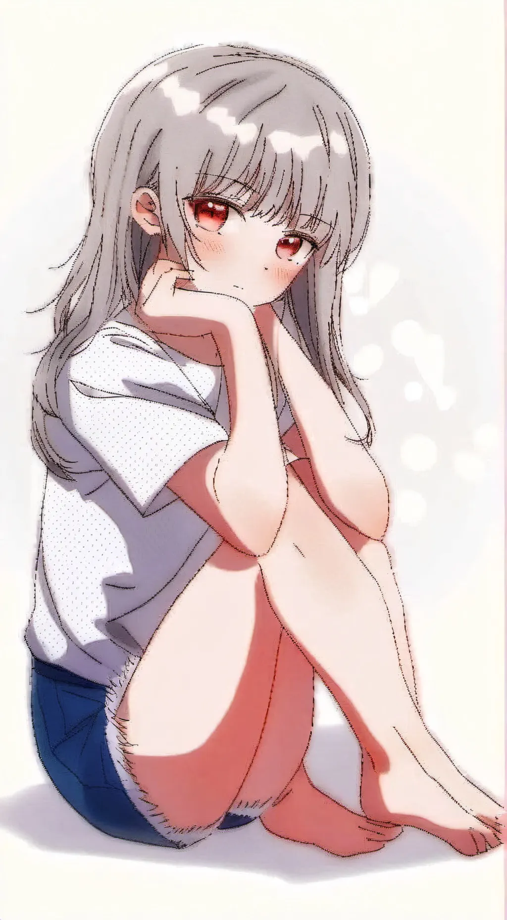 ai character: Вика background