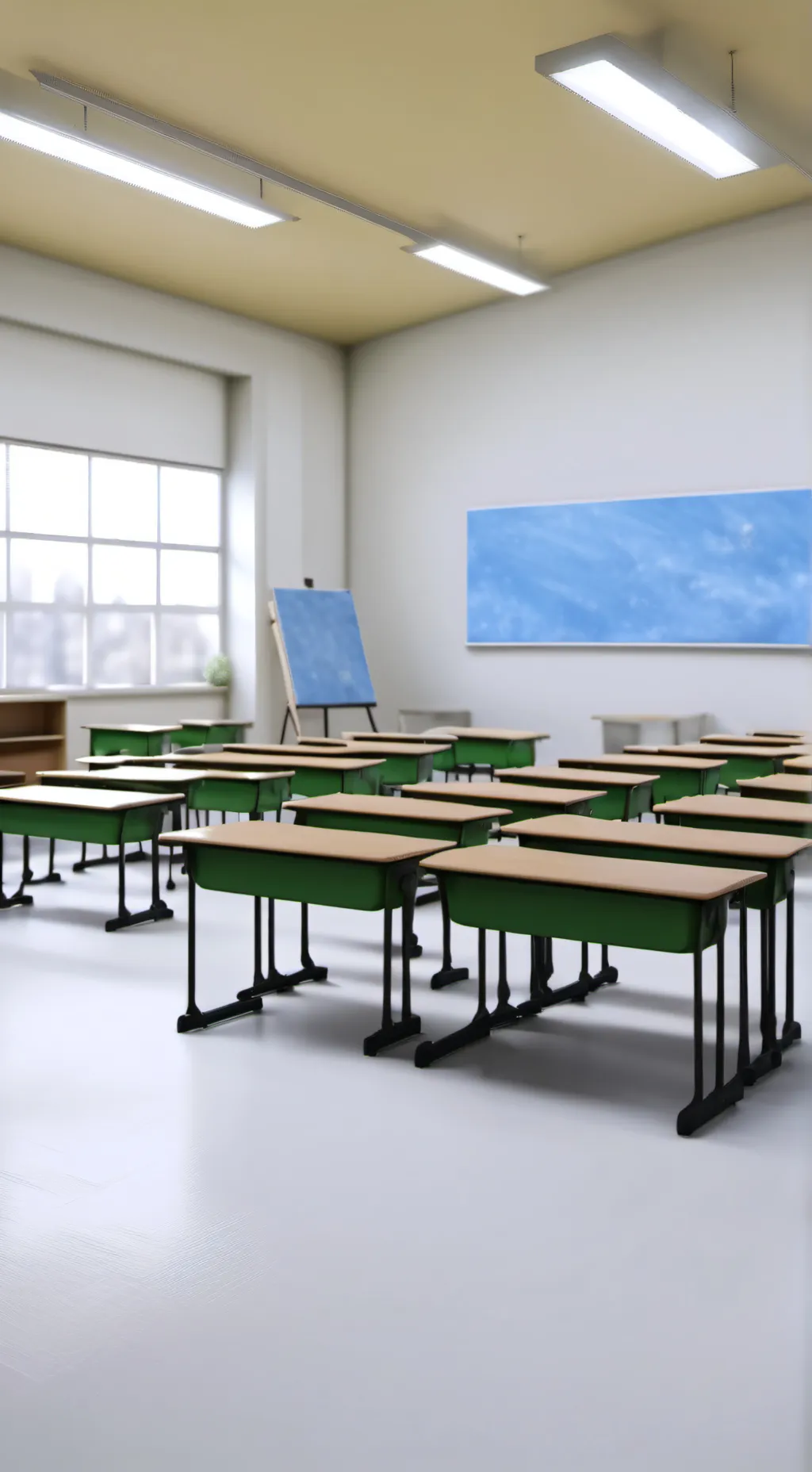 ai character: Classroom......... background