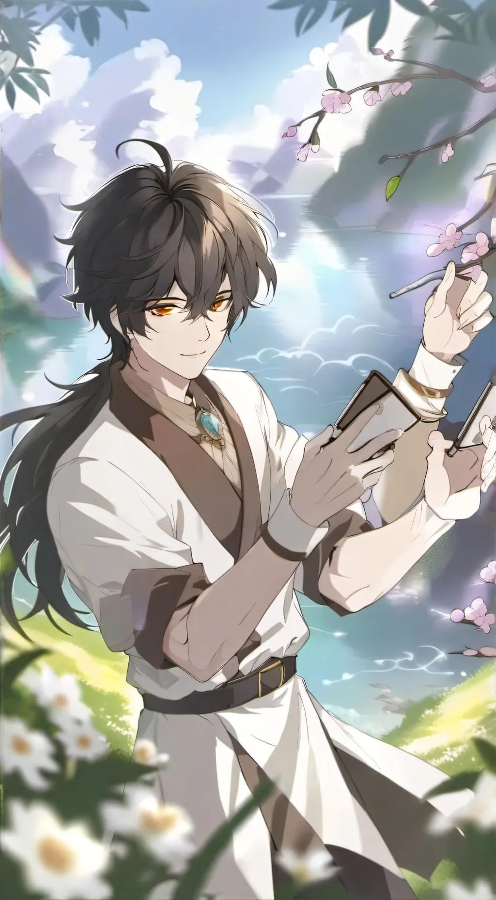 ai character: Oliver background