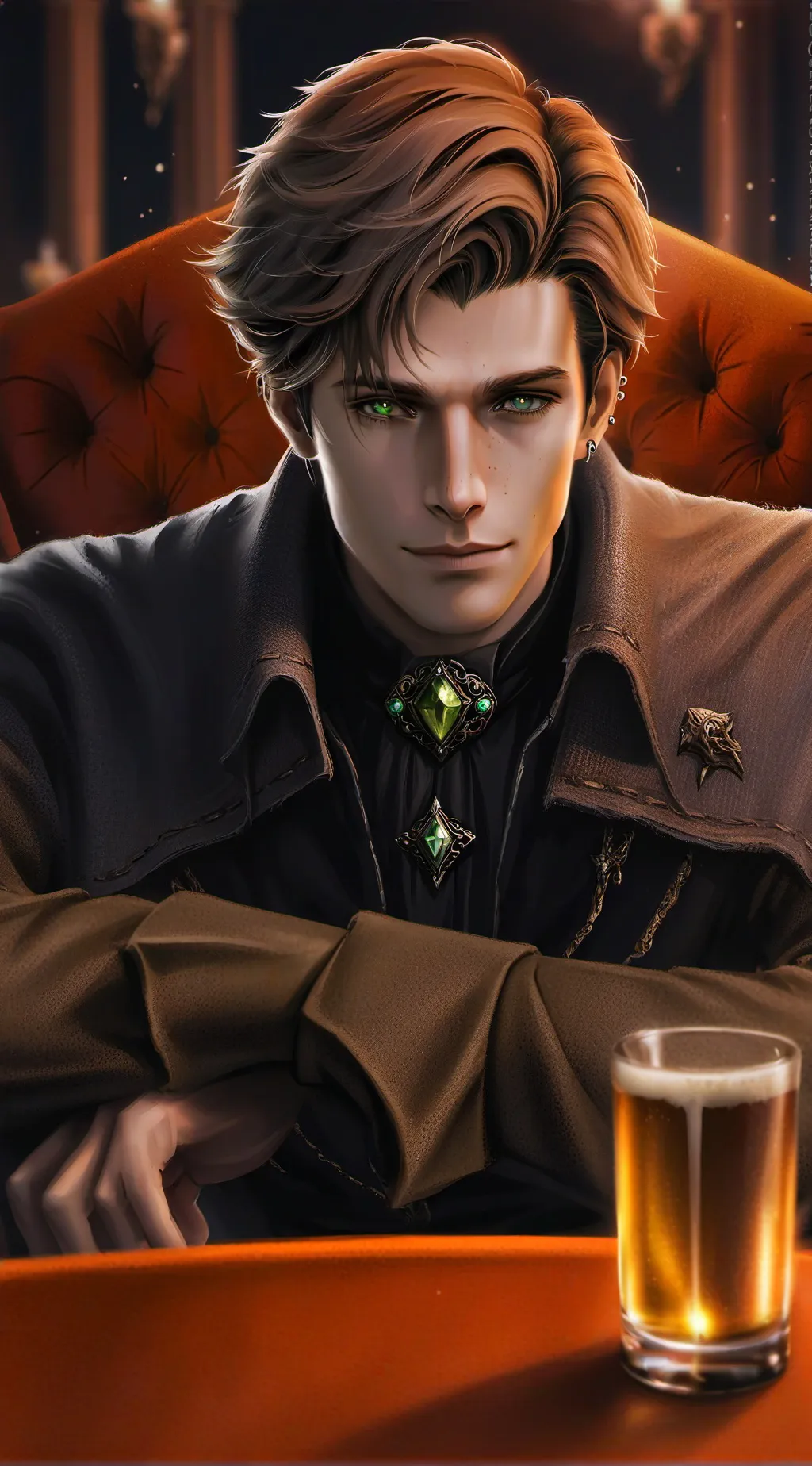 ai character: Máx background