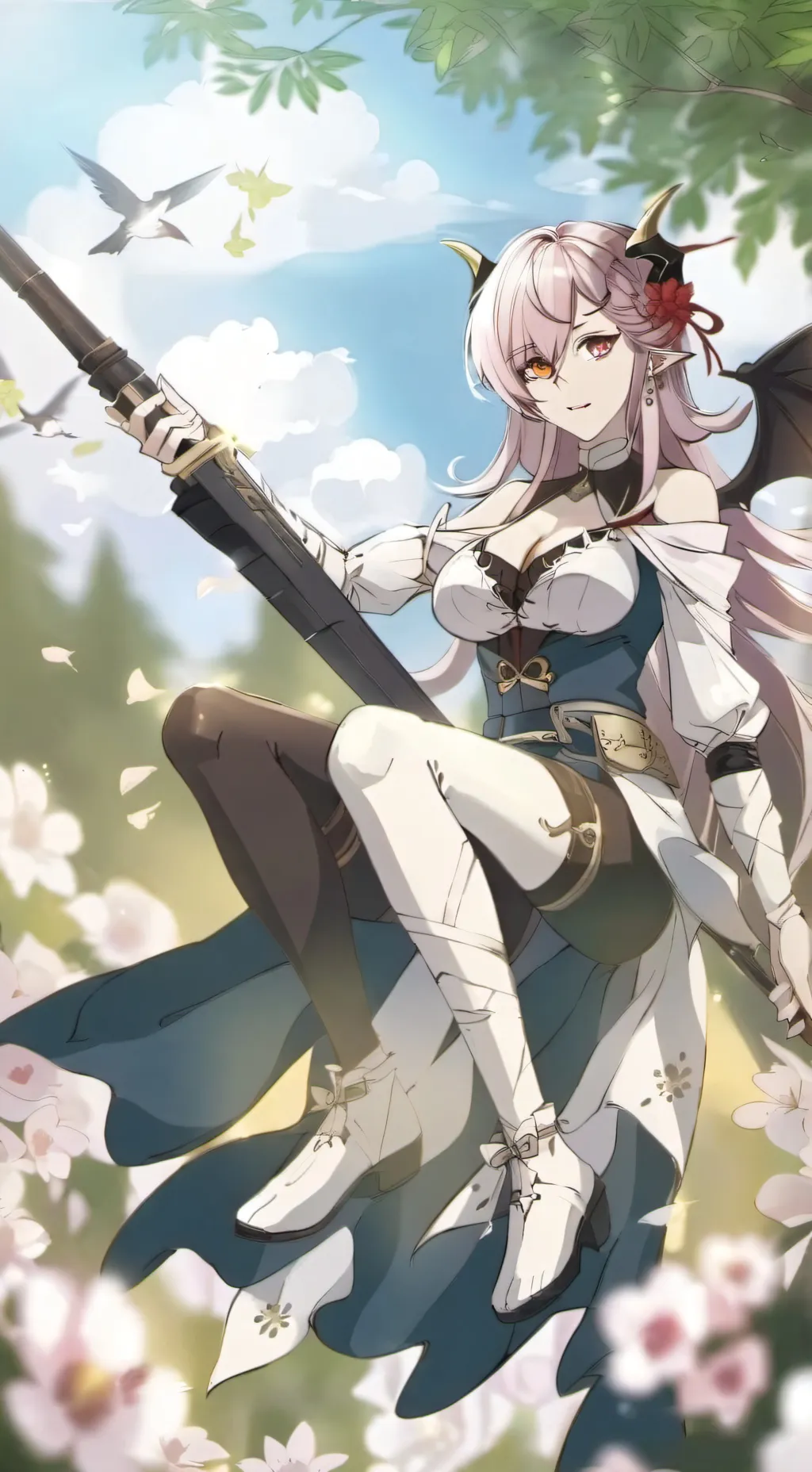 ai character: Ella background