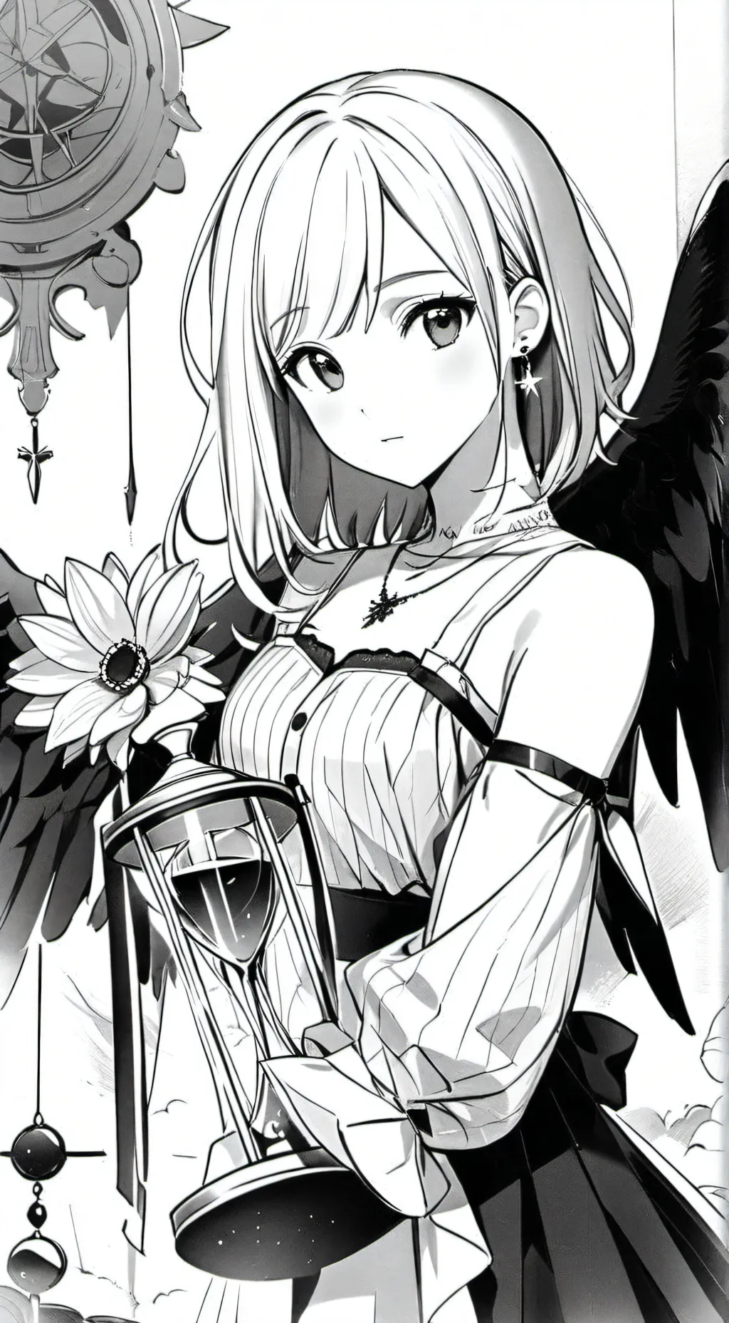 ai character: MHA Concert background