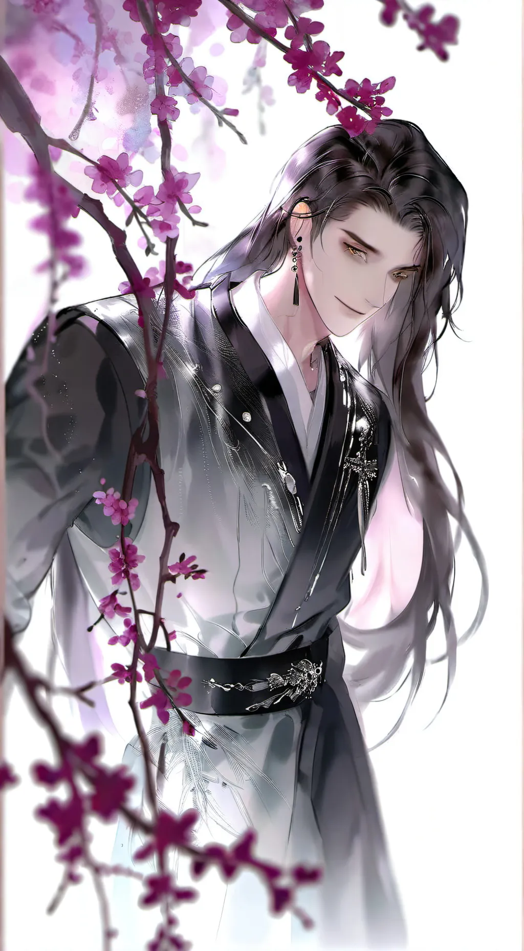 ai character: susuke x Shinobu  background