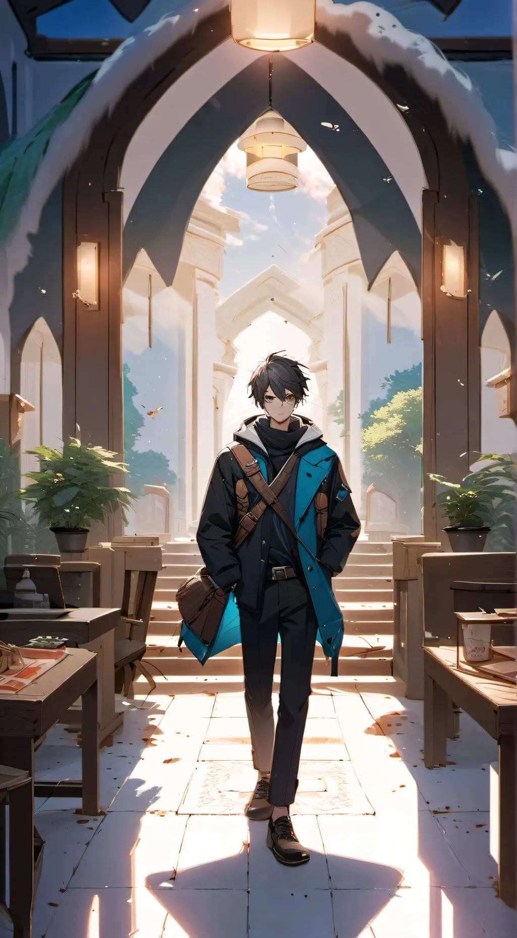 ai character: mha background