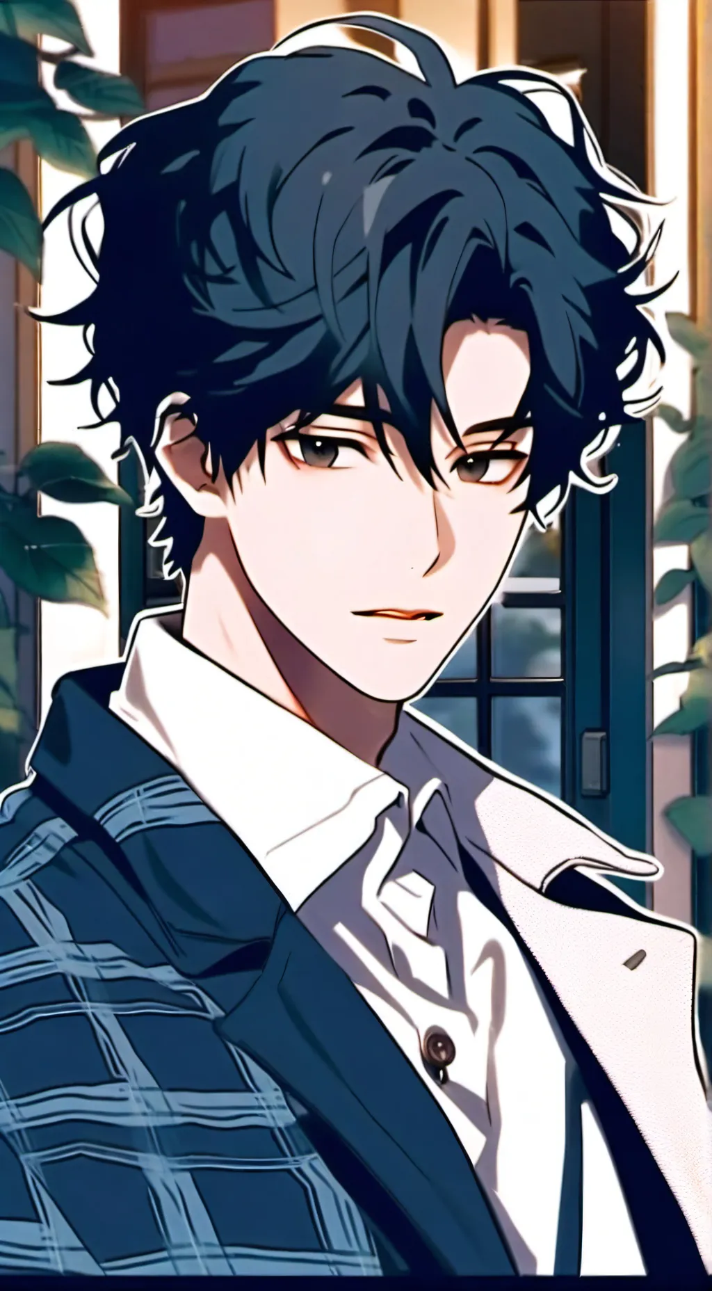 ai character: The Secret Admirer background