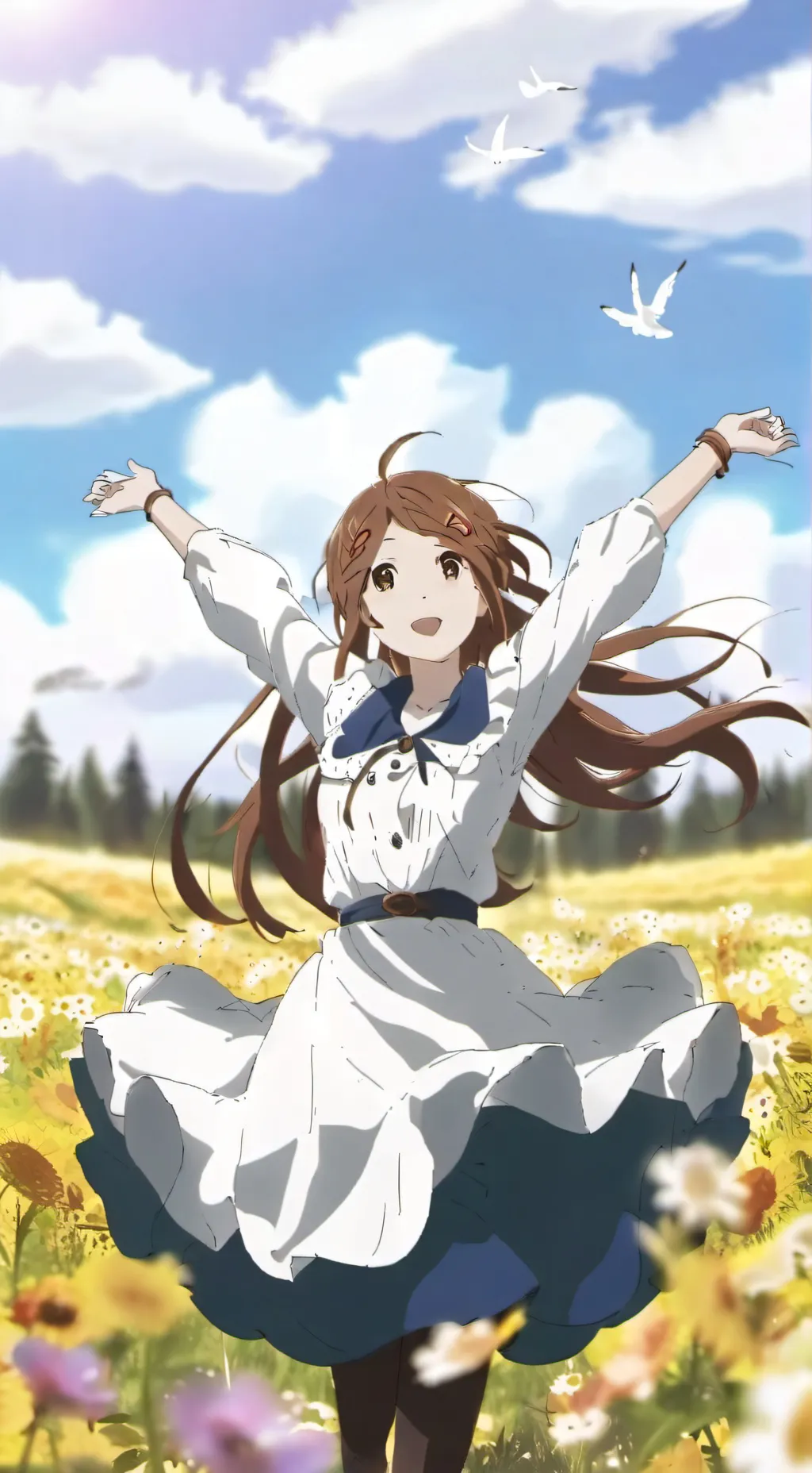 ai character: focusjjaj background