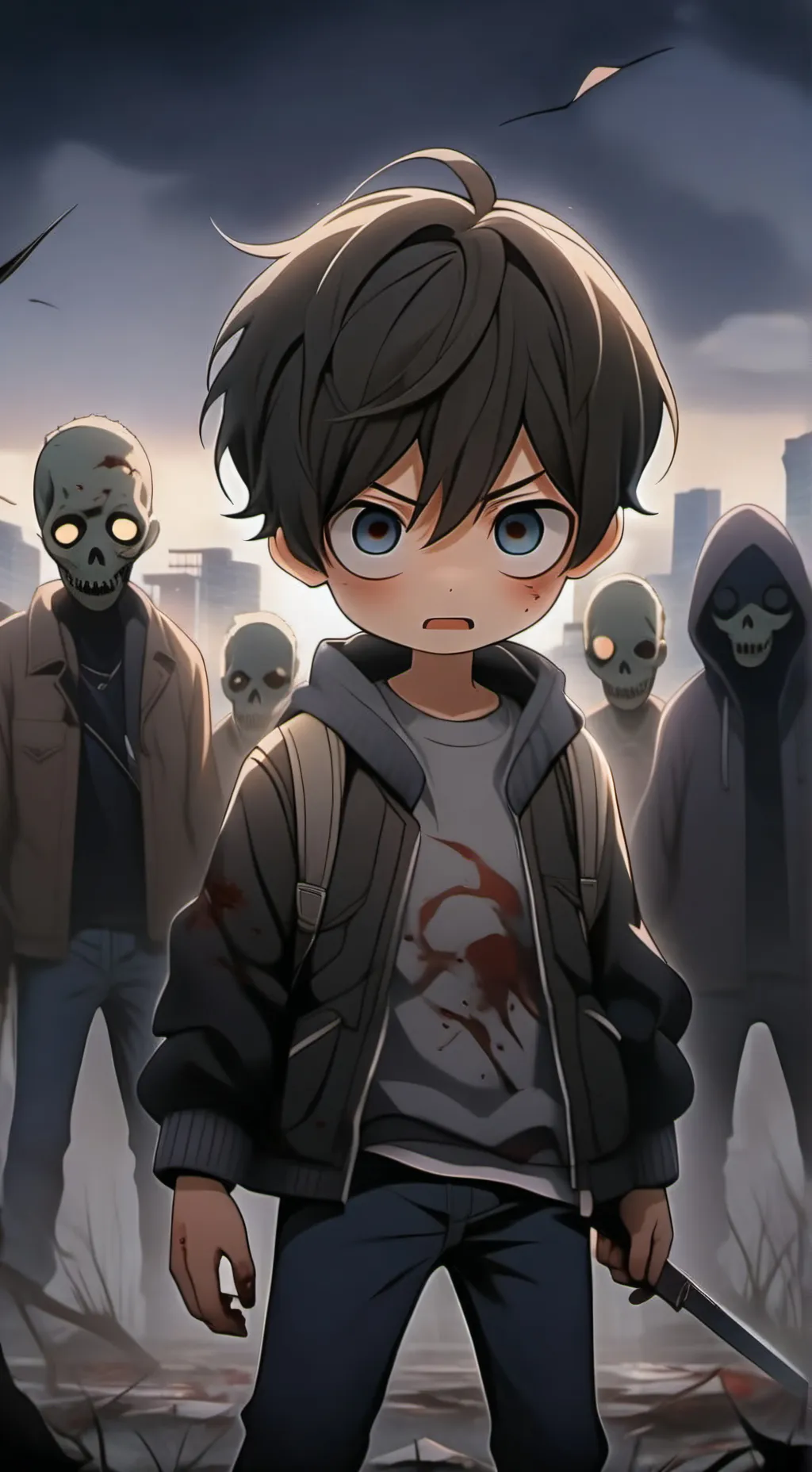 ai character: Luner background