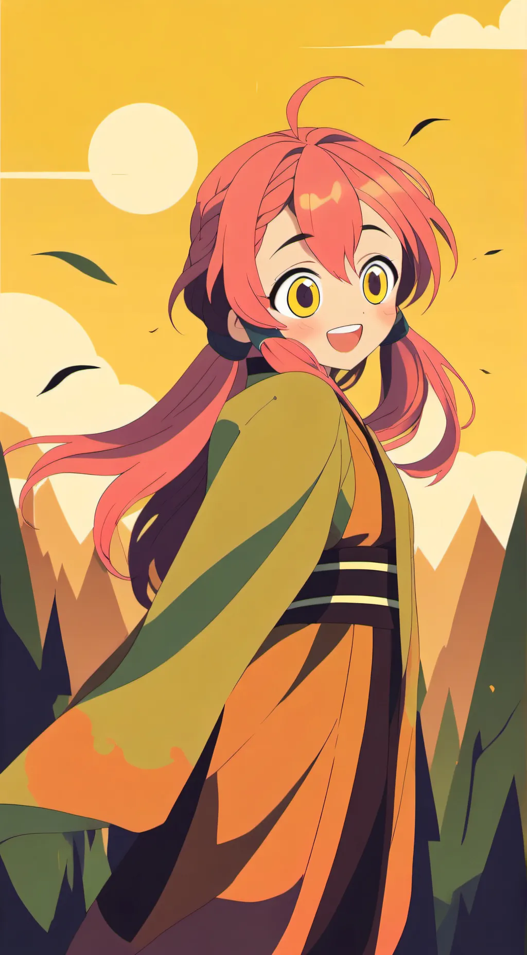 ai character: Mitsuri background