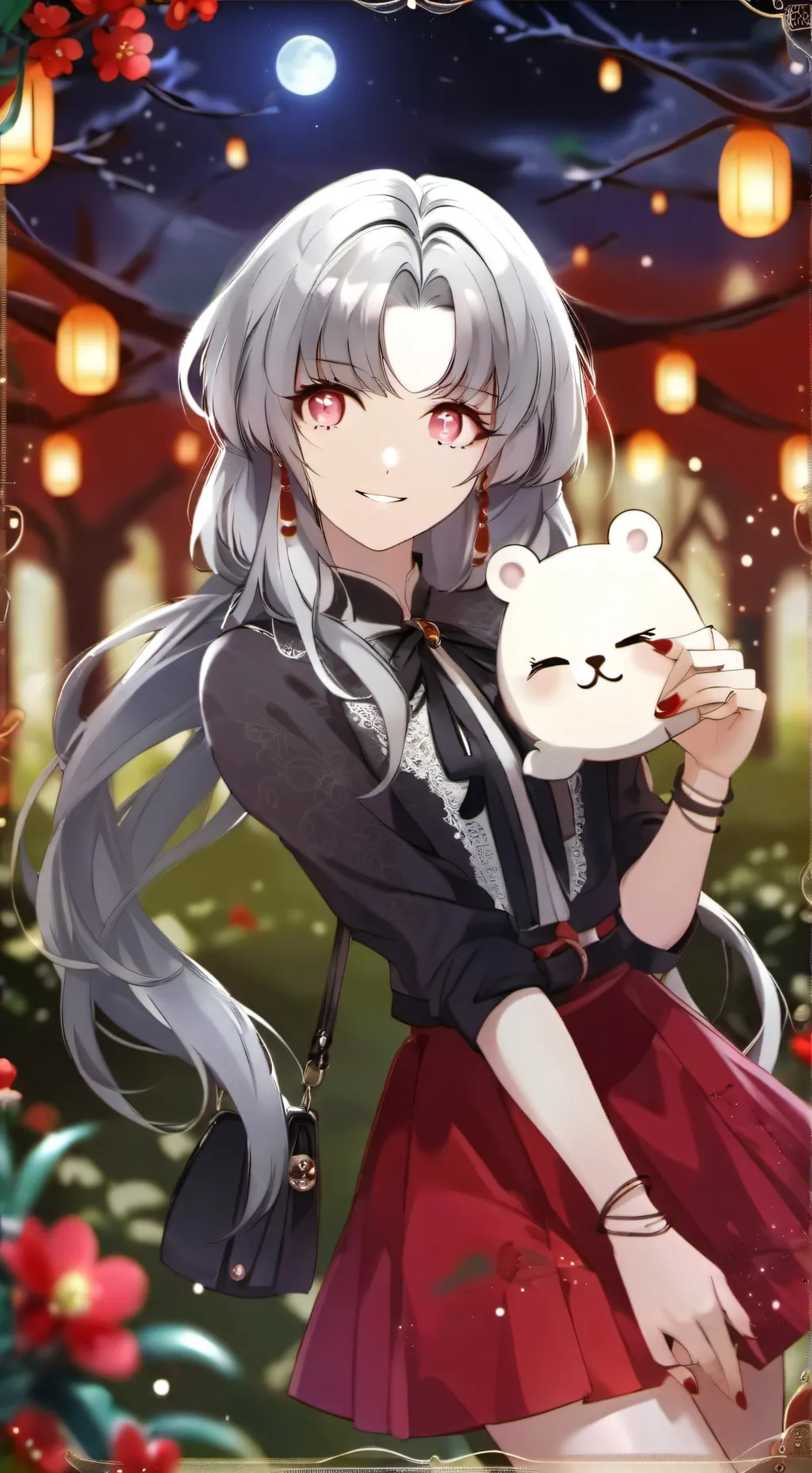 ai character: Tongue 👅 background