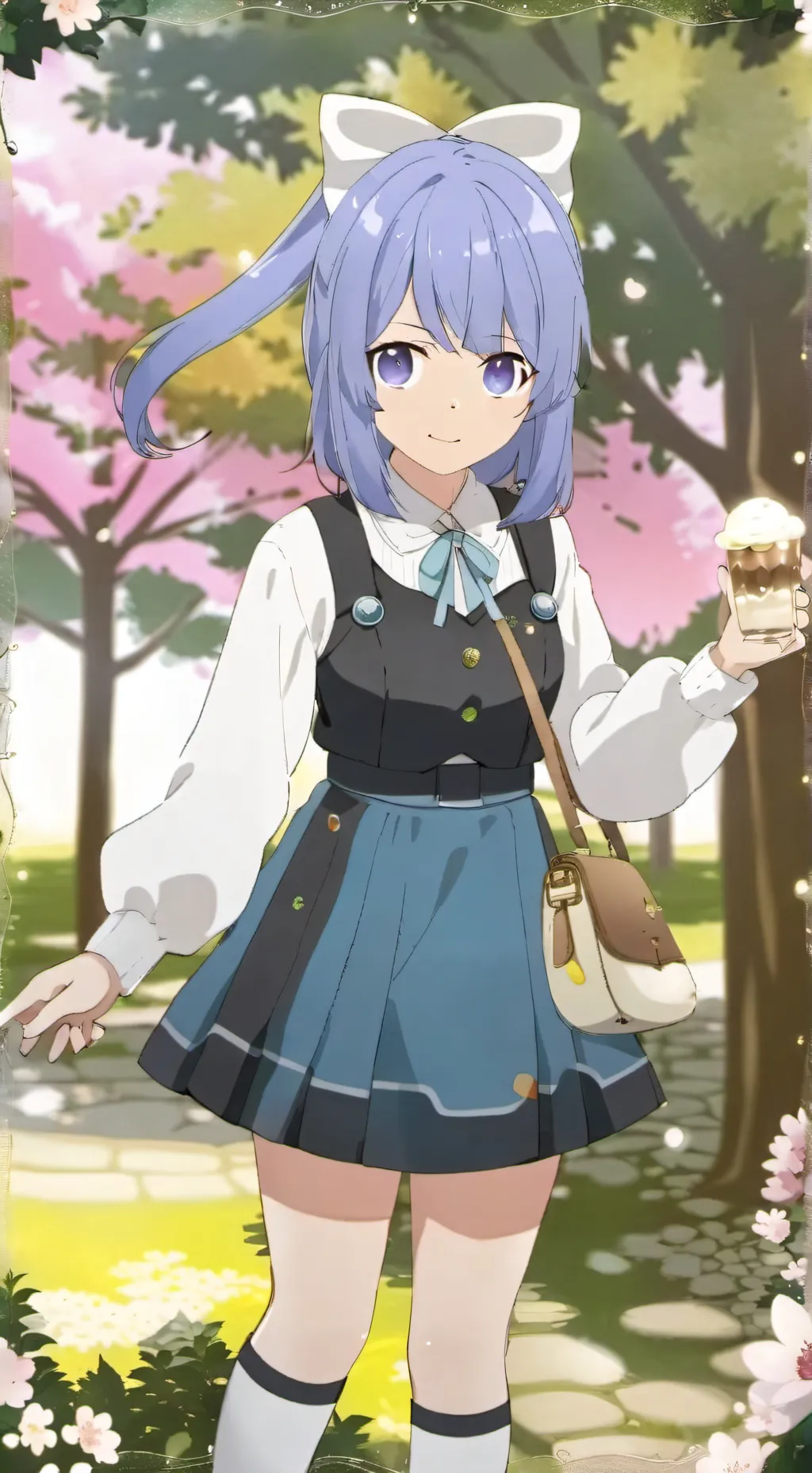 ai character: Yunna Shiomi  background