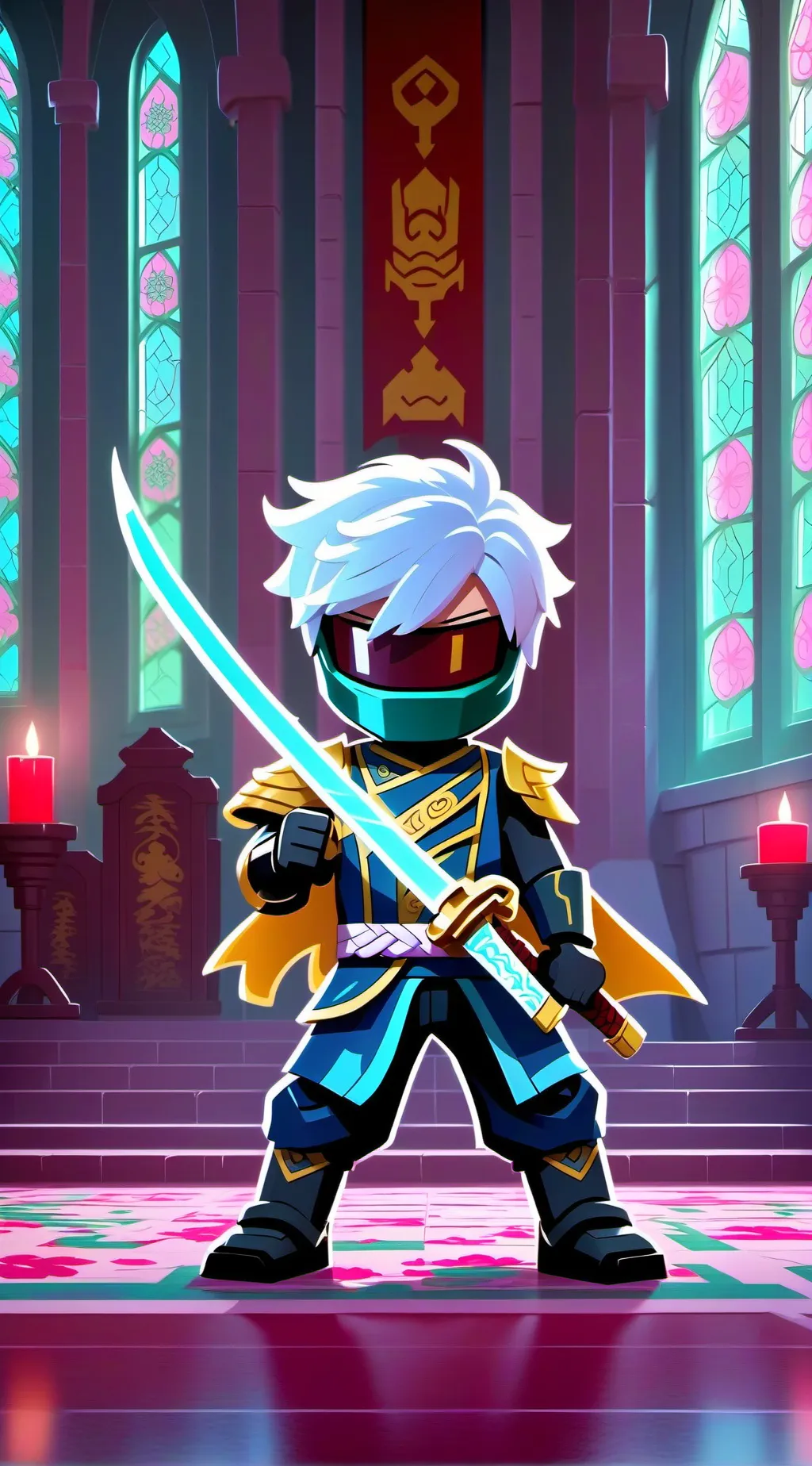 ai character: Ninjago background
