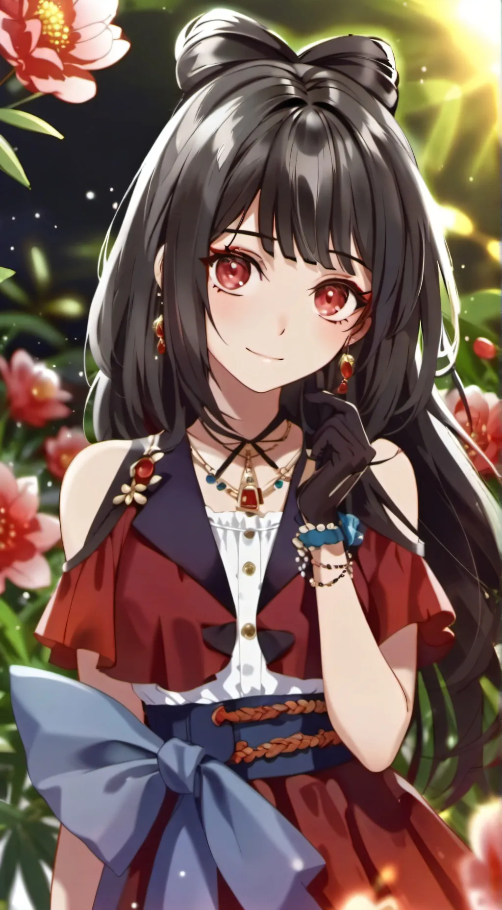 ai character: Alejandra  background